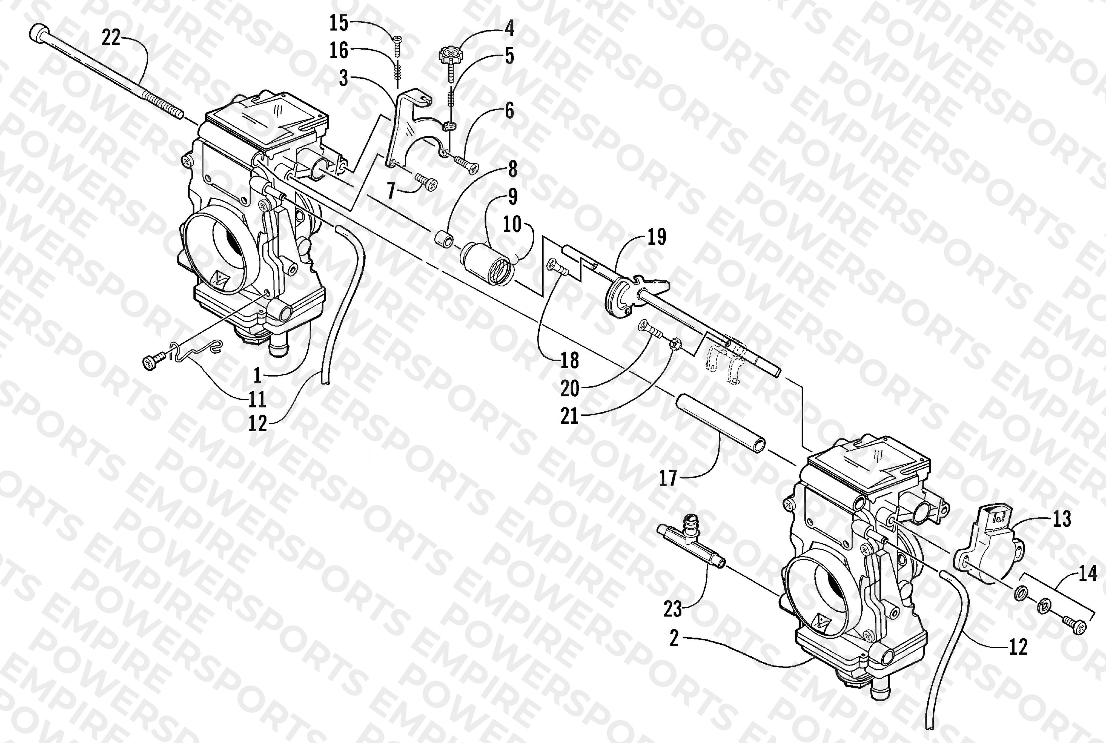 CARBURETOR - EXTERNAL PARTS