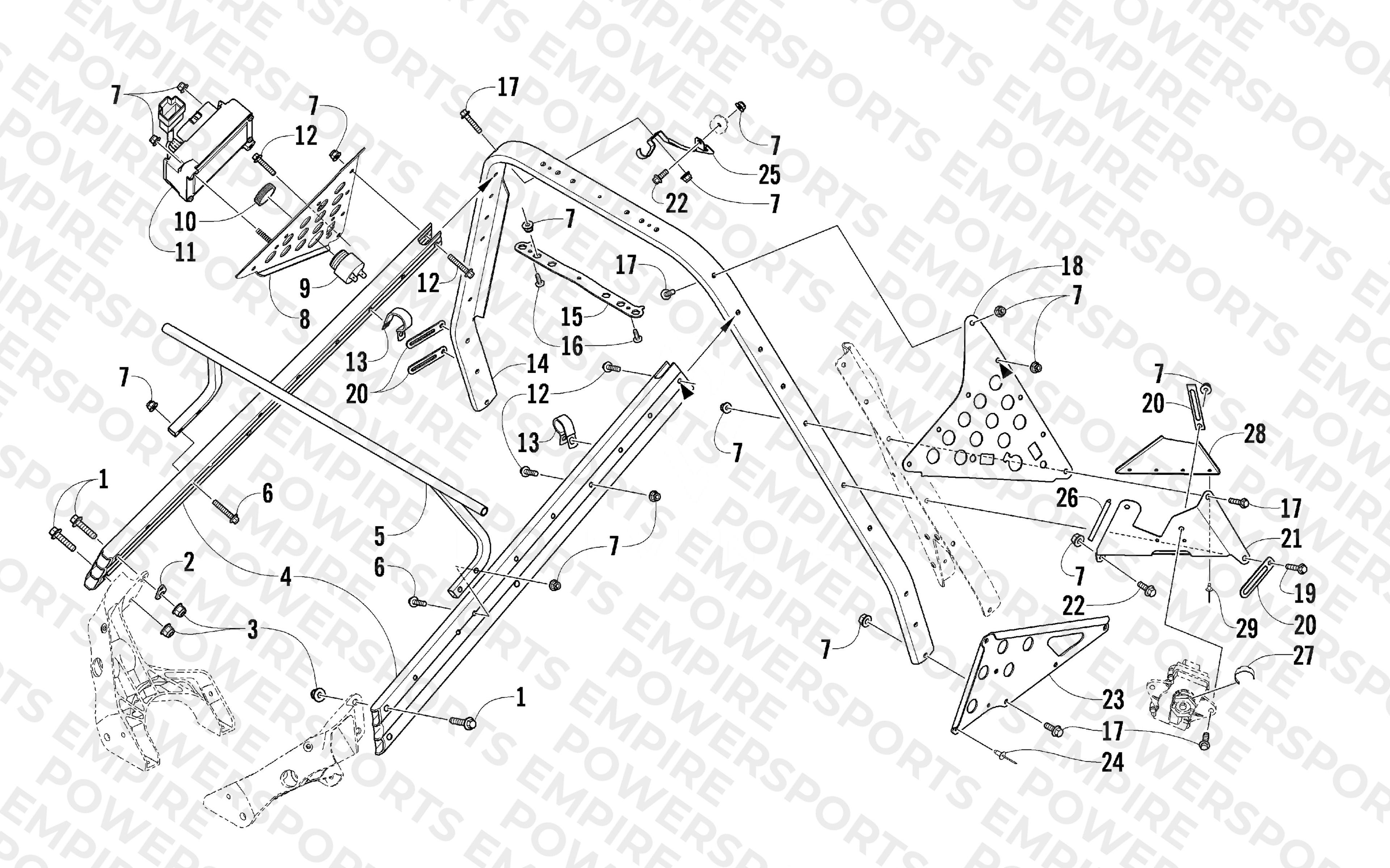 STEERING SUPPORT ASSEMBLY