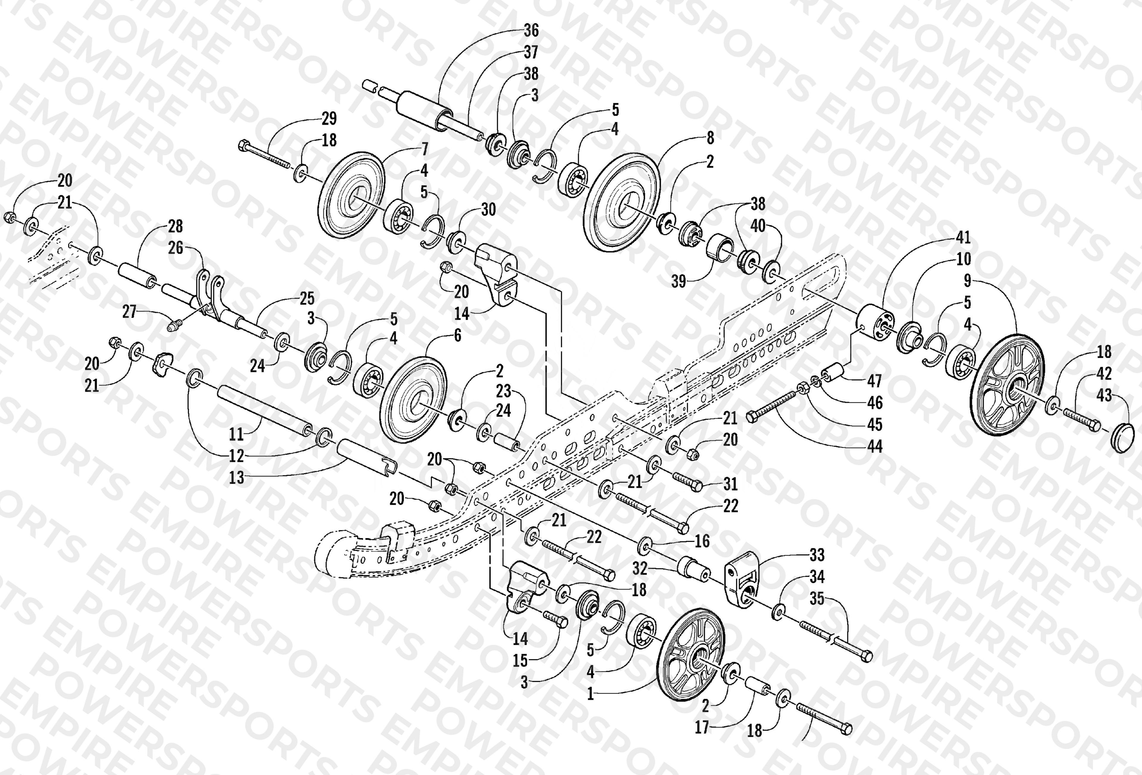 IDLER WHEEL ASSEMBLY