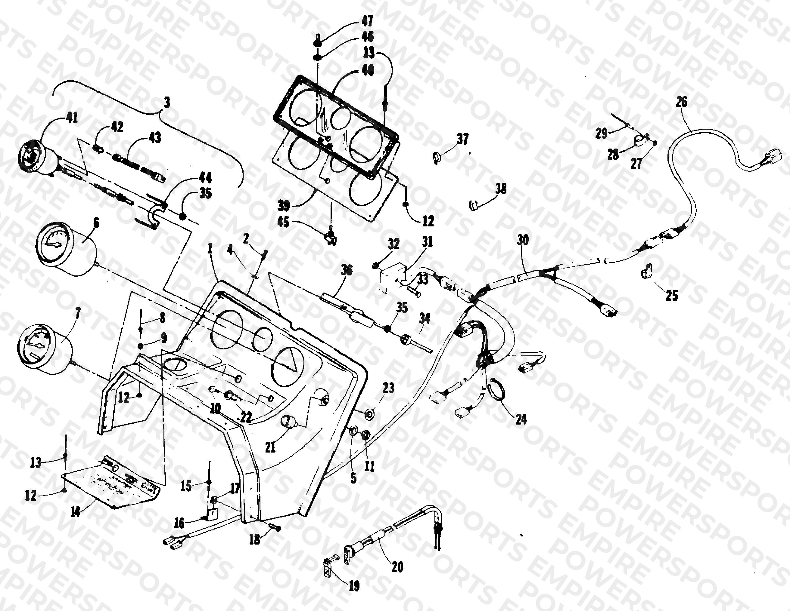 CONSOLE AND WIRING ASSEMBLIES