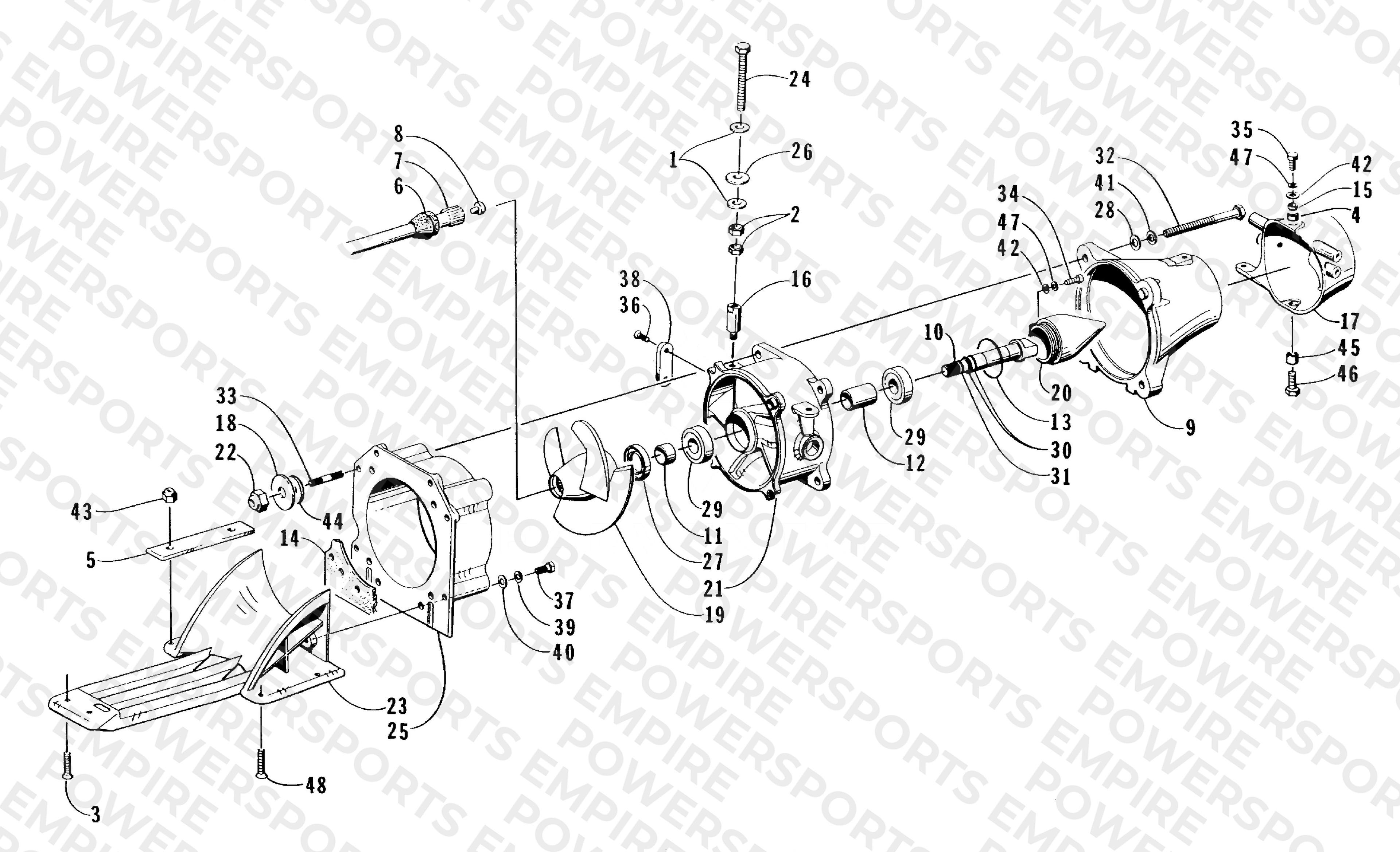 IMPELLER DRIVE ASSEMBLY