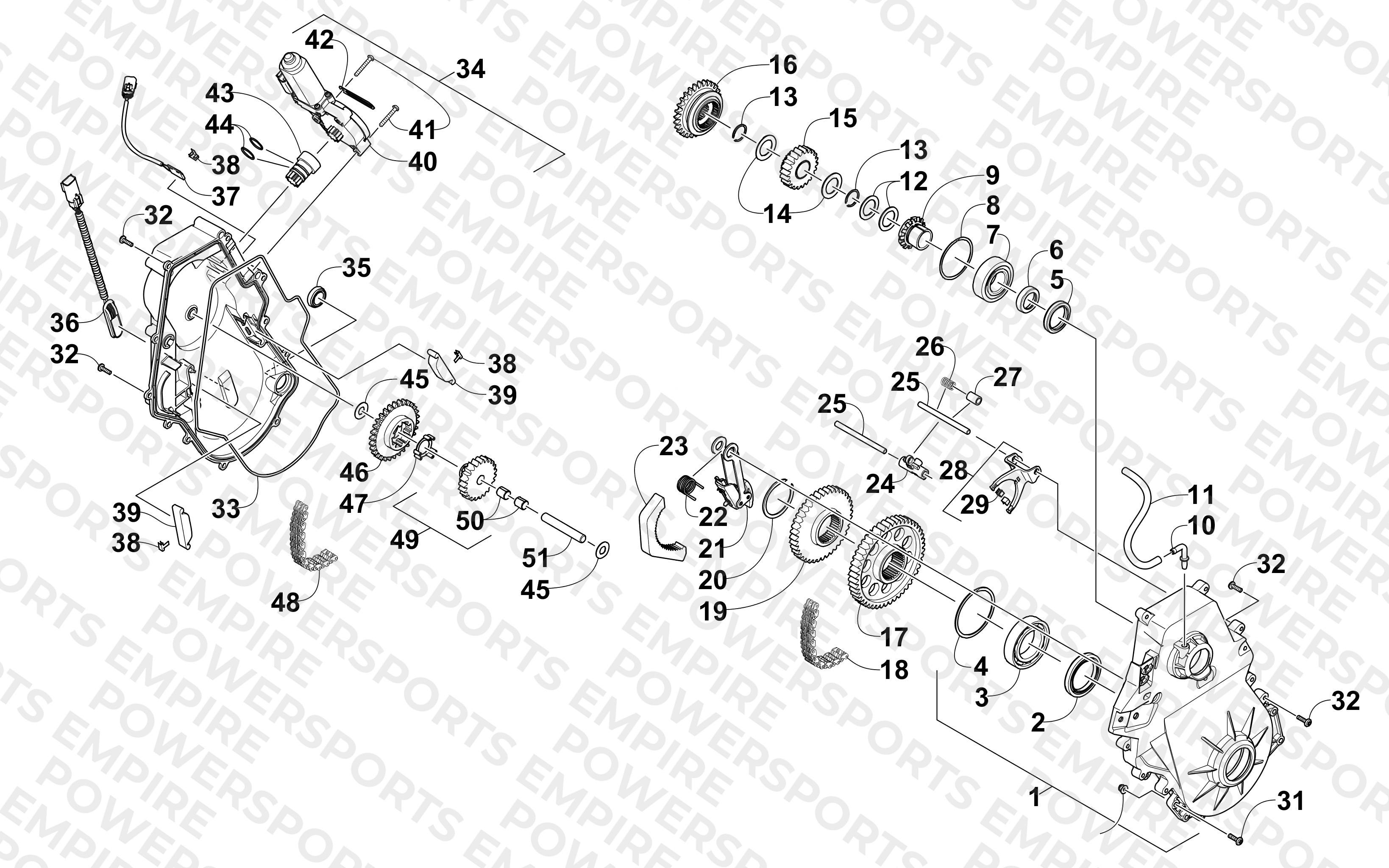 CHAIN CASE ASSEMBLY