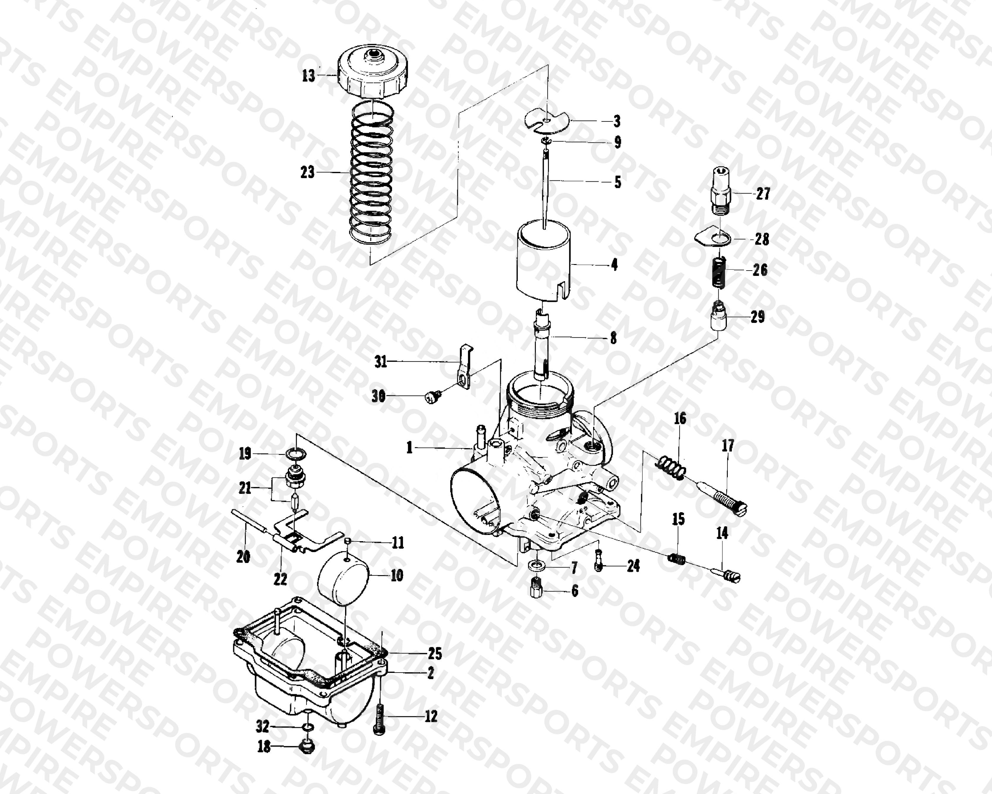 CARBURETOR VM34-108