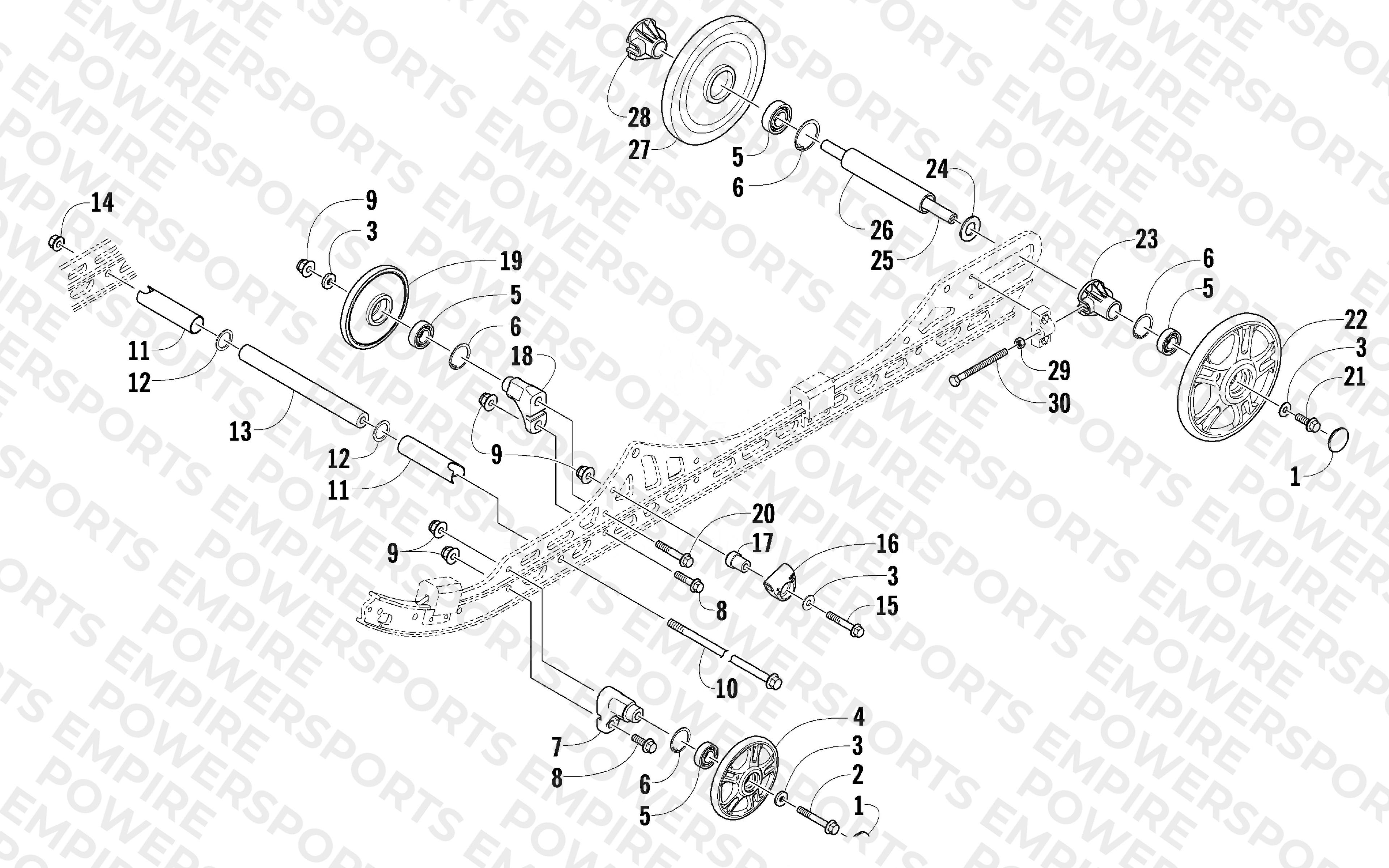 IDLER WHEEL ASSEMBLY