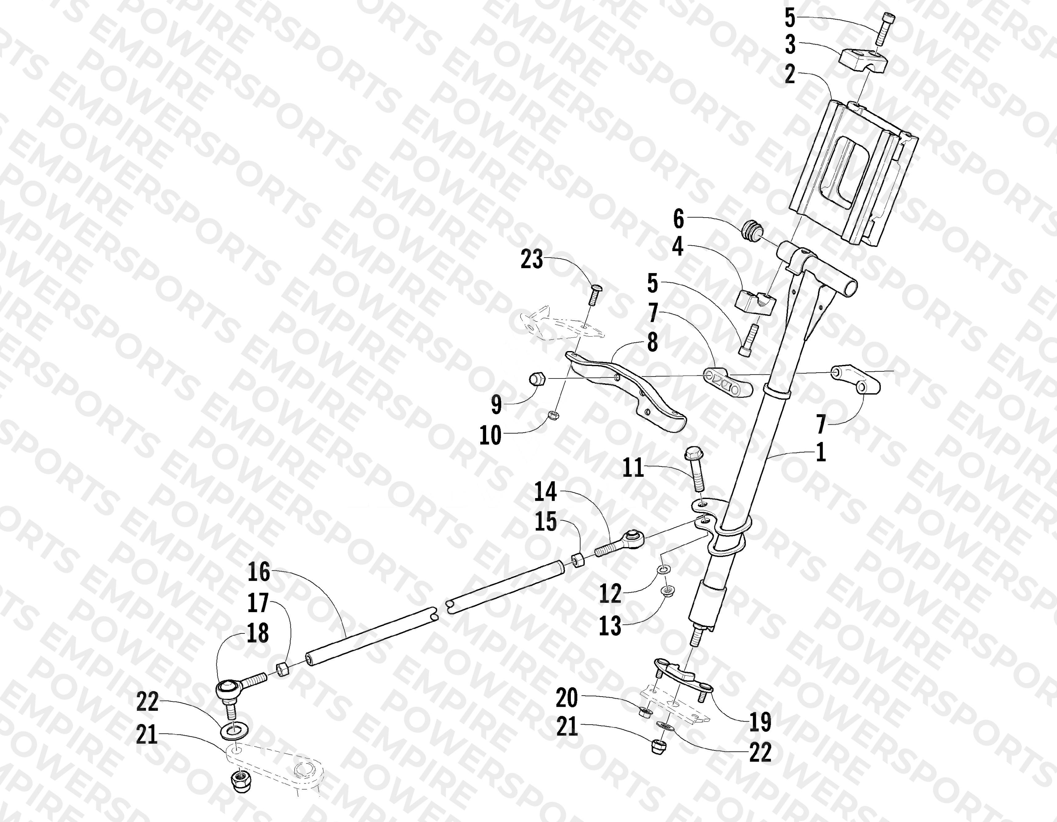 STEERING POST ASSEMBLY