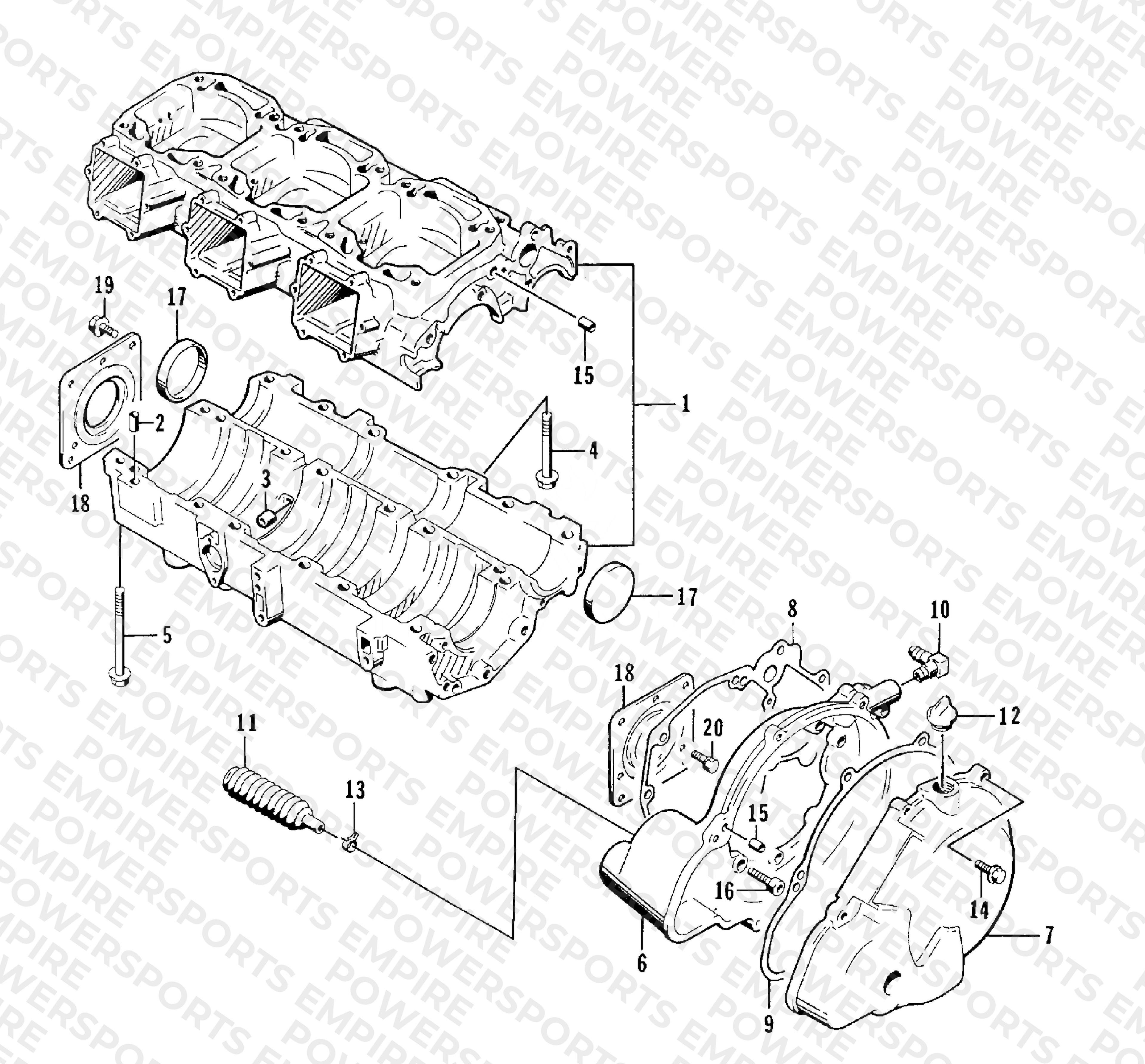 CRANKCASE ASSEMBLY