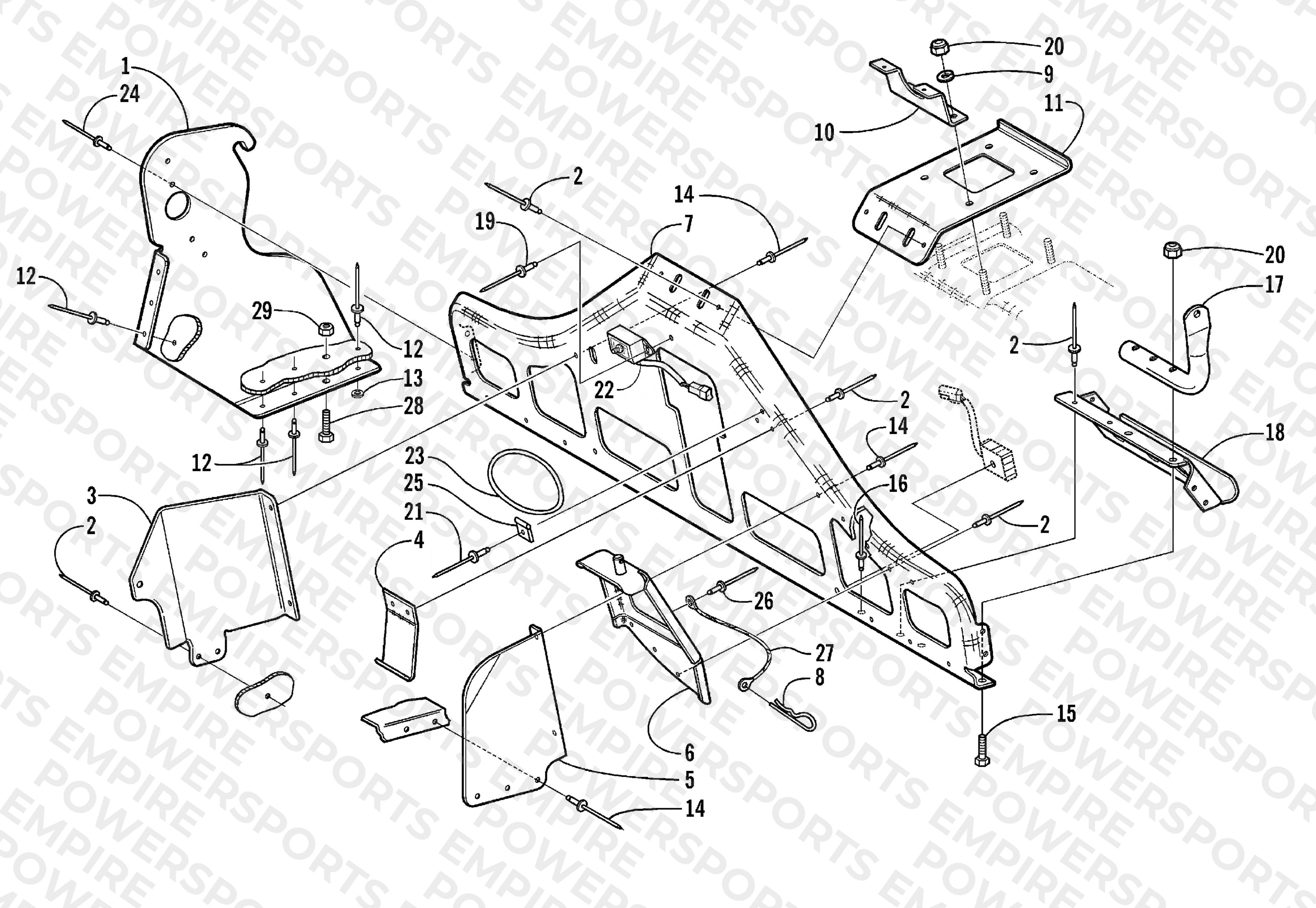 STEERING SUPPORT ASSEMBLY
