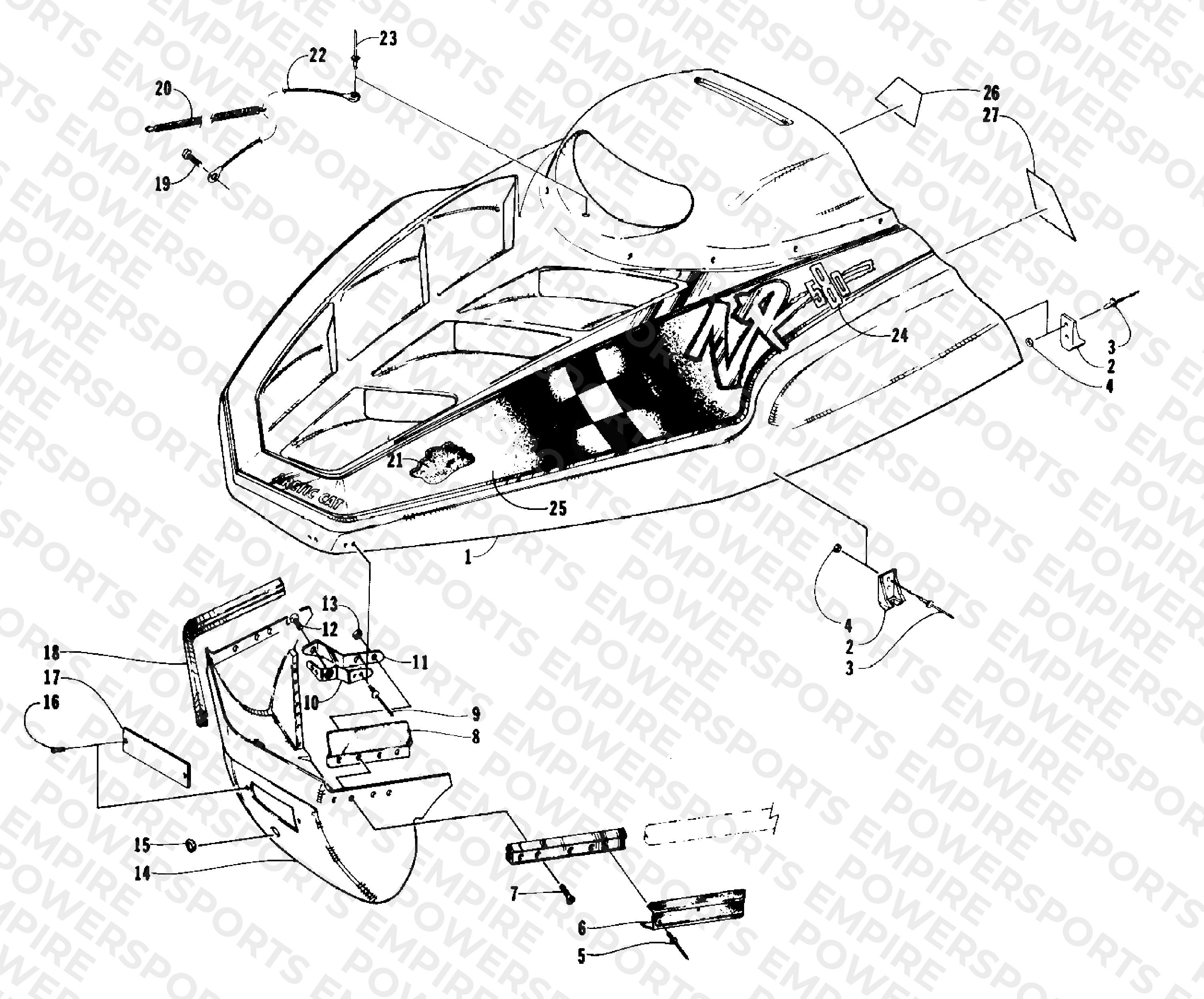 HOOD AND NOSEPIECE ASSEMBLY