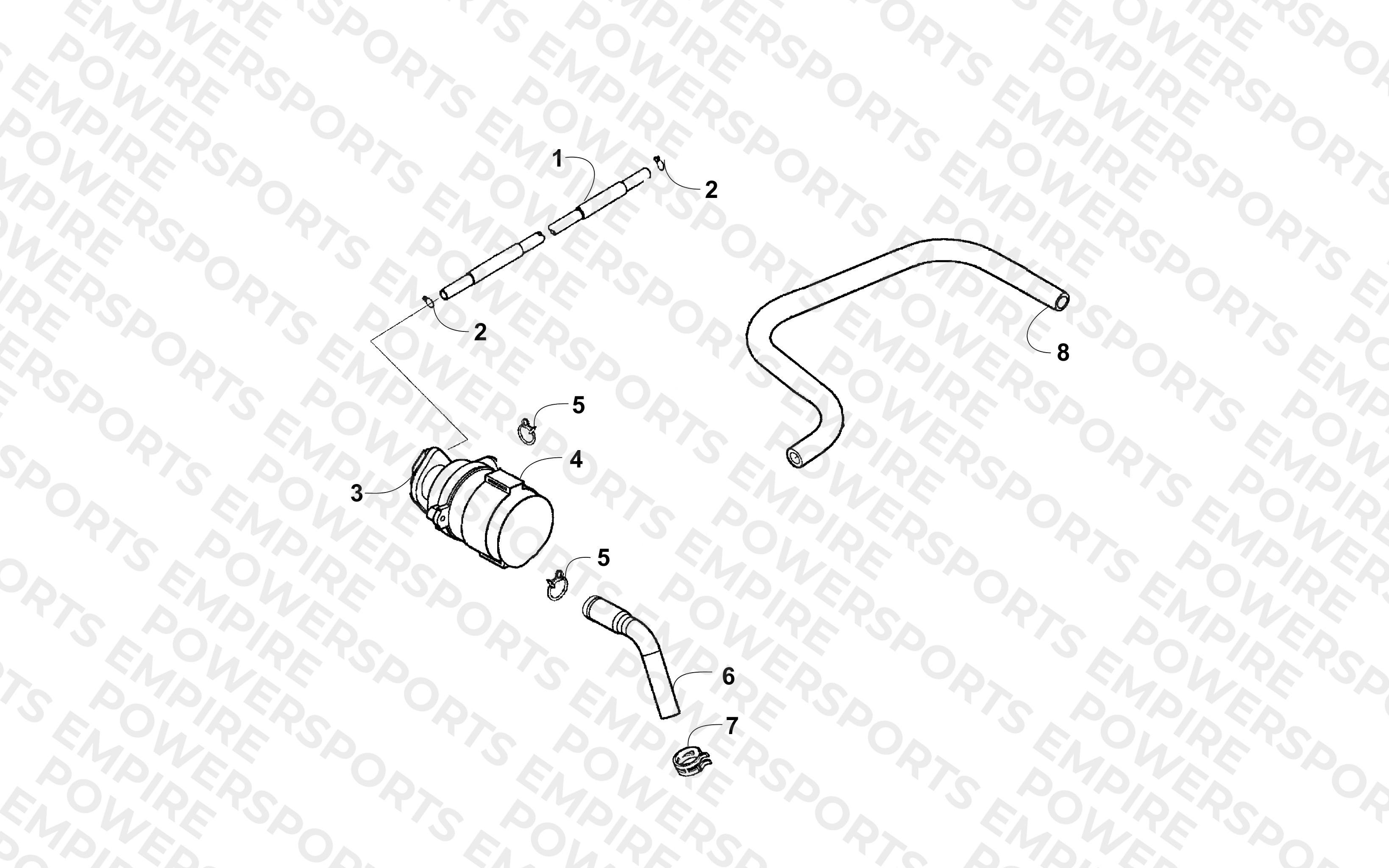 EXHAUST AIR INTAKE ASSEMBLY