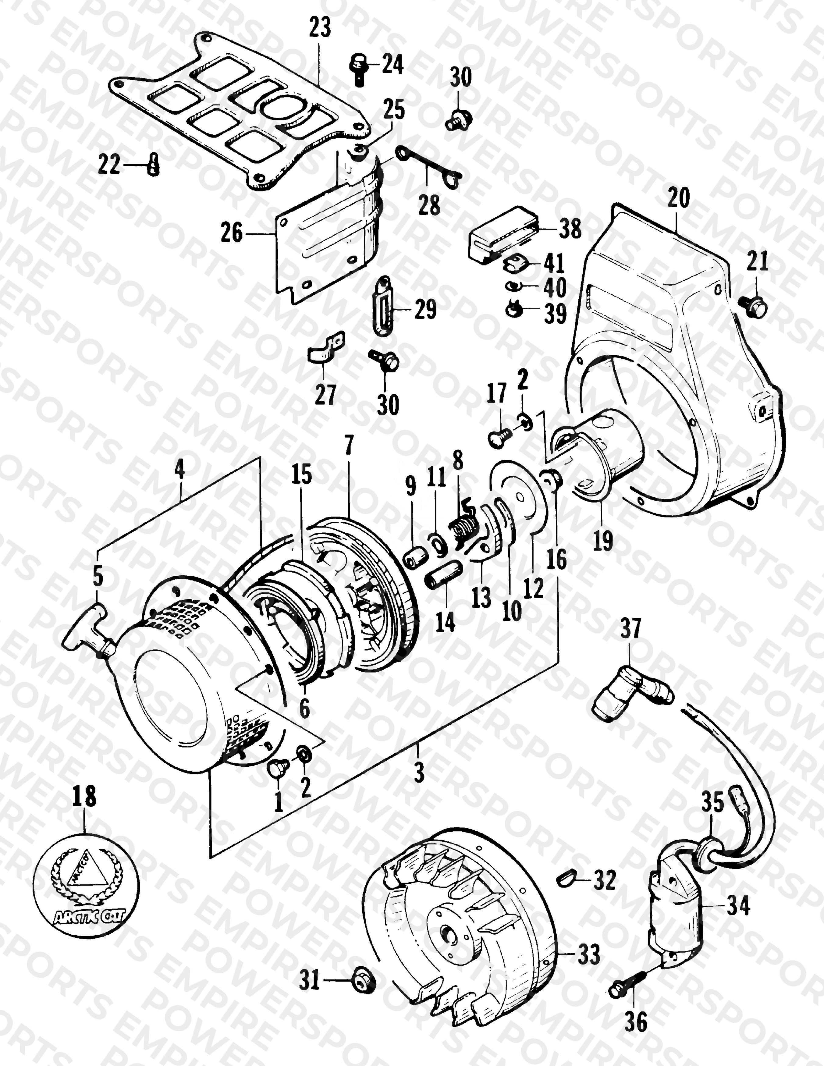 RECOIL STARTER & MAGNETO ASSY