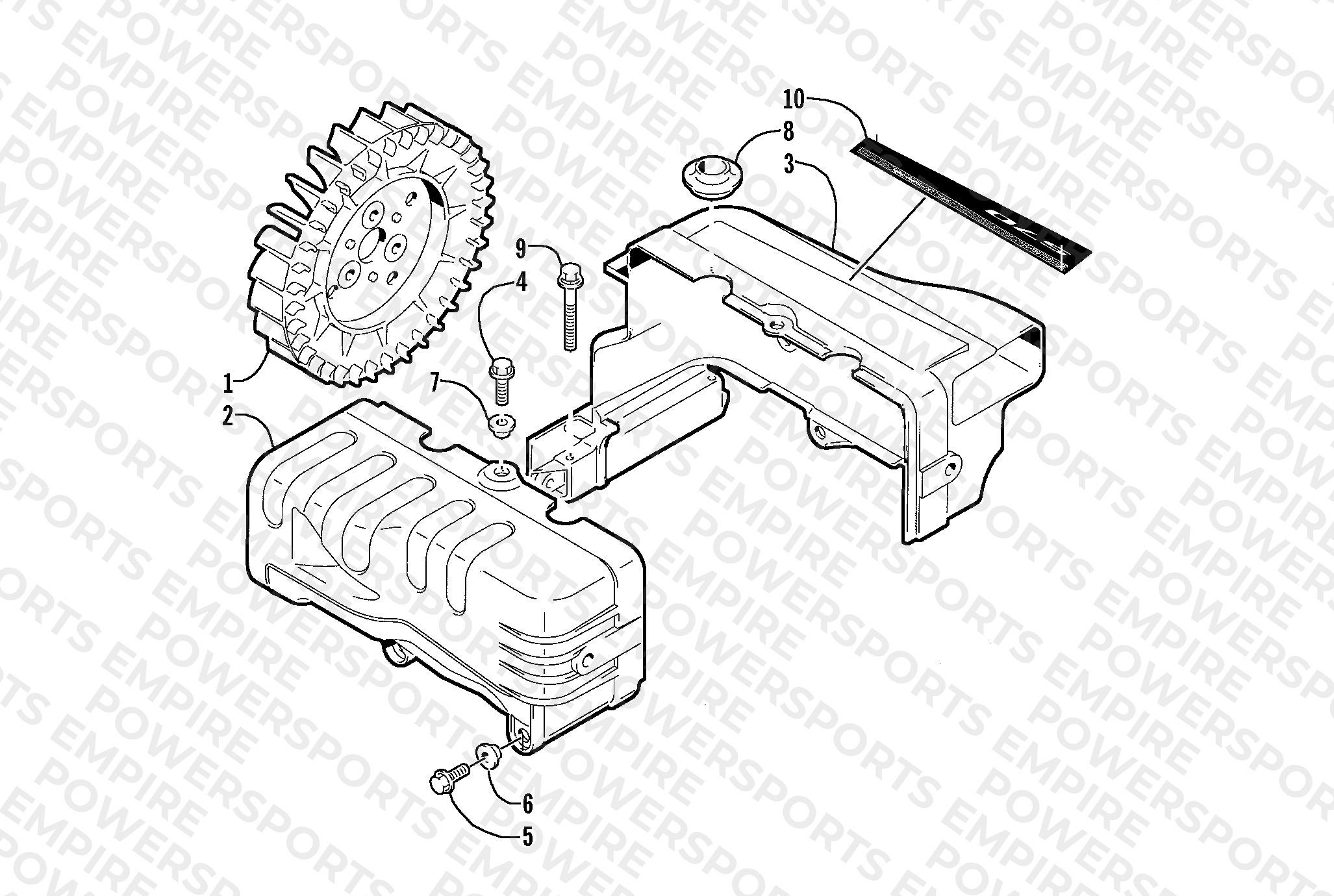 COOLING FAN AND CYLINDER COWLING ASSEMBLY