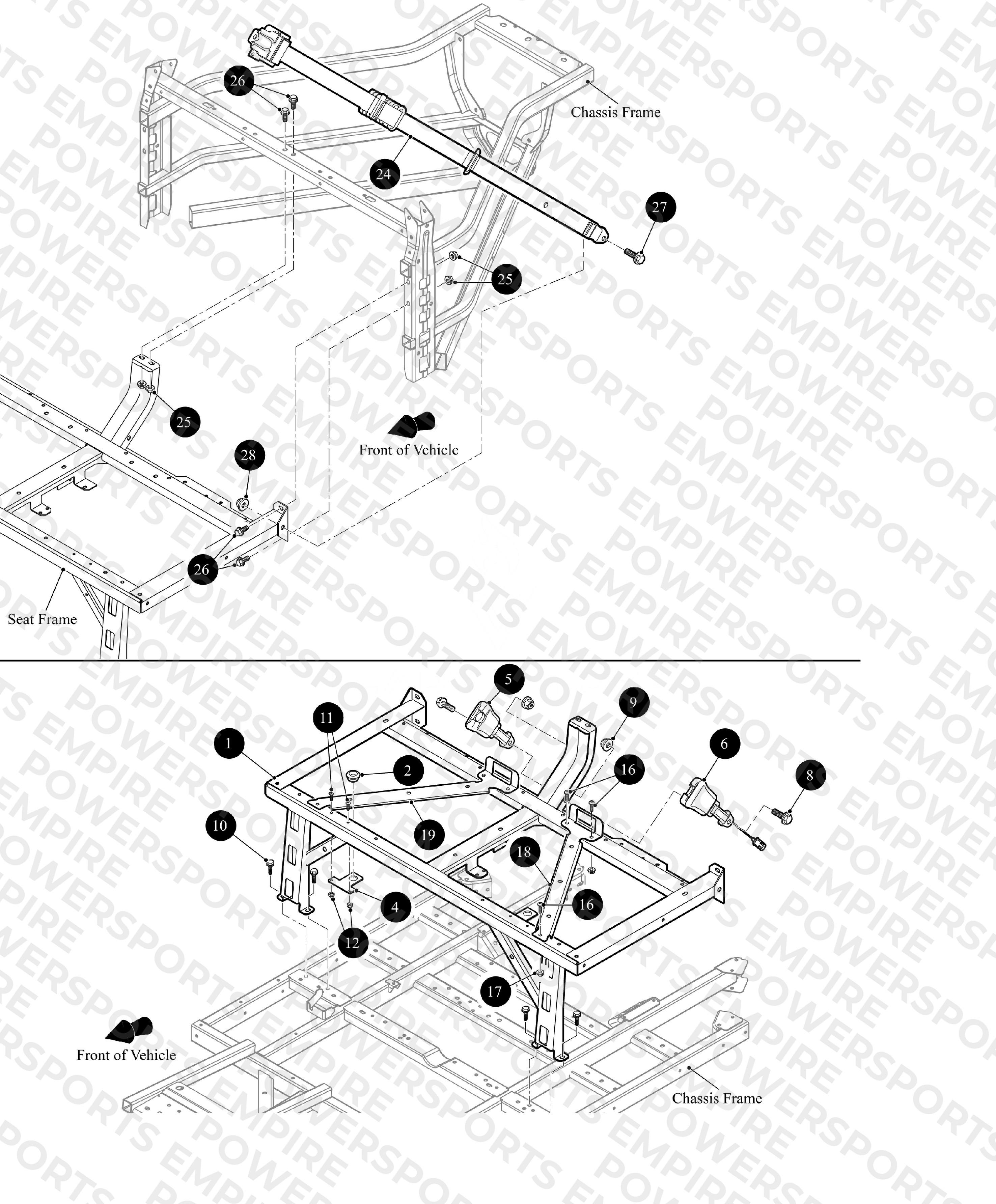 SEAT FRAME