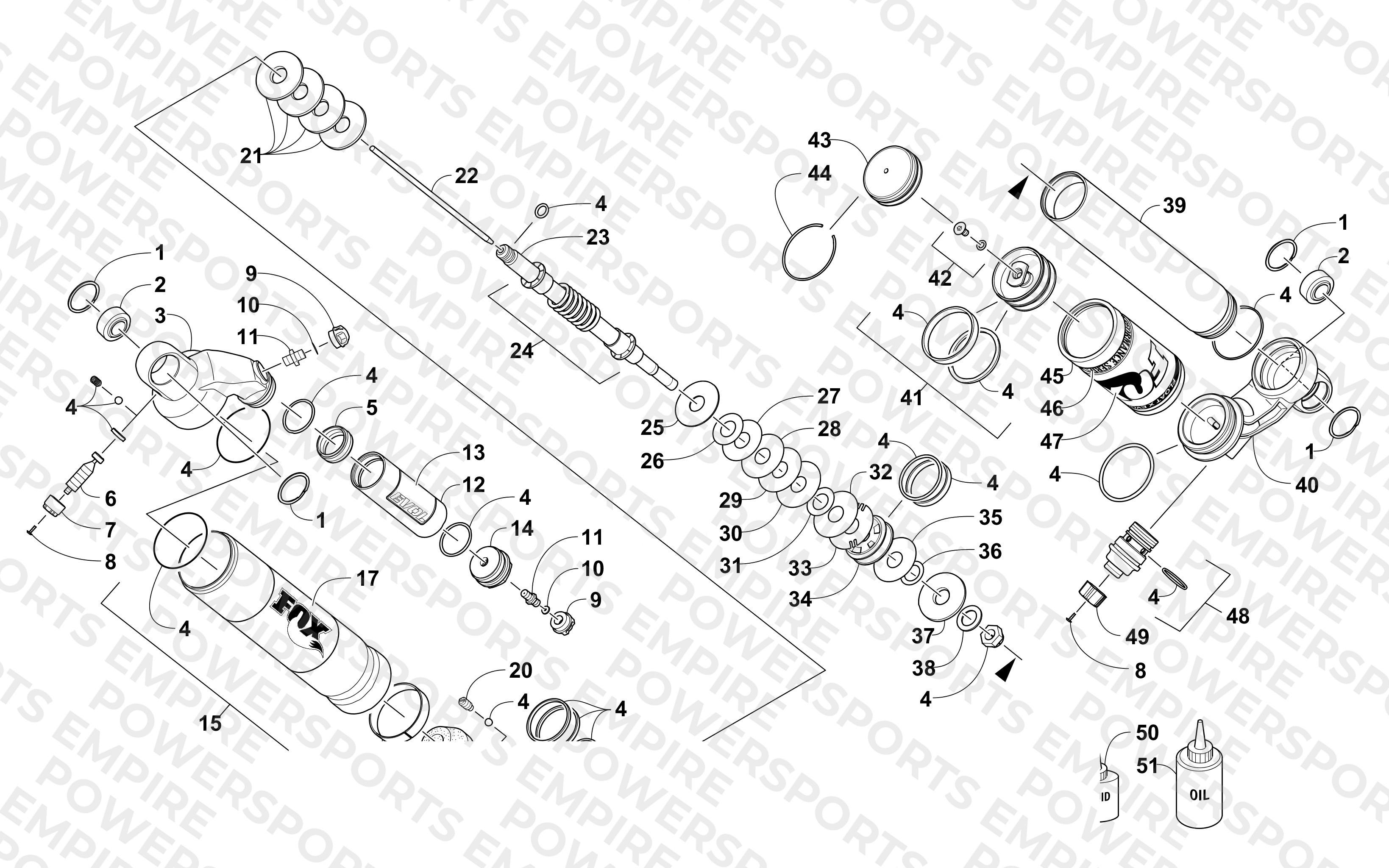 FRONT SUSPENSION SHOCK ABSORBER