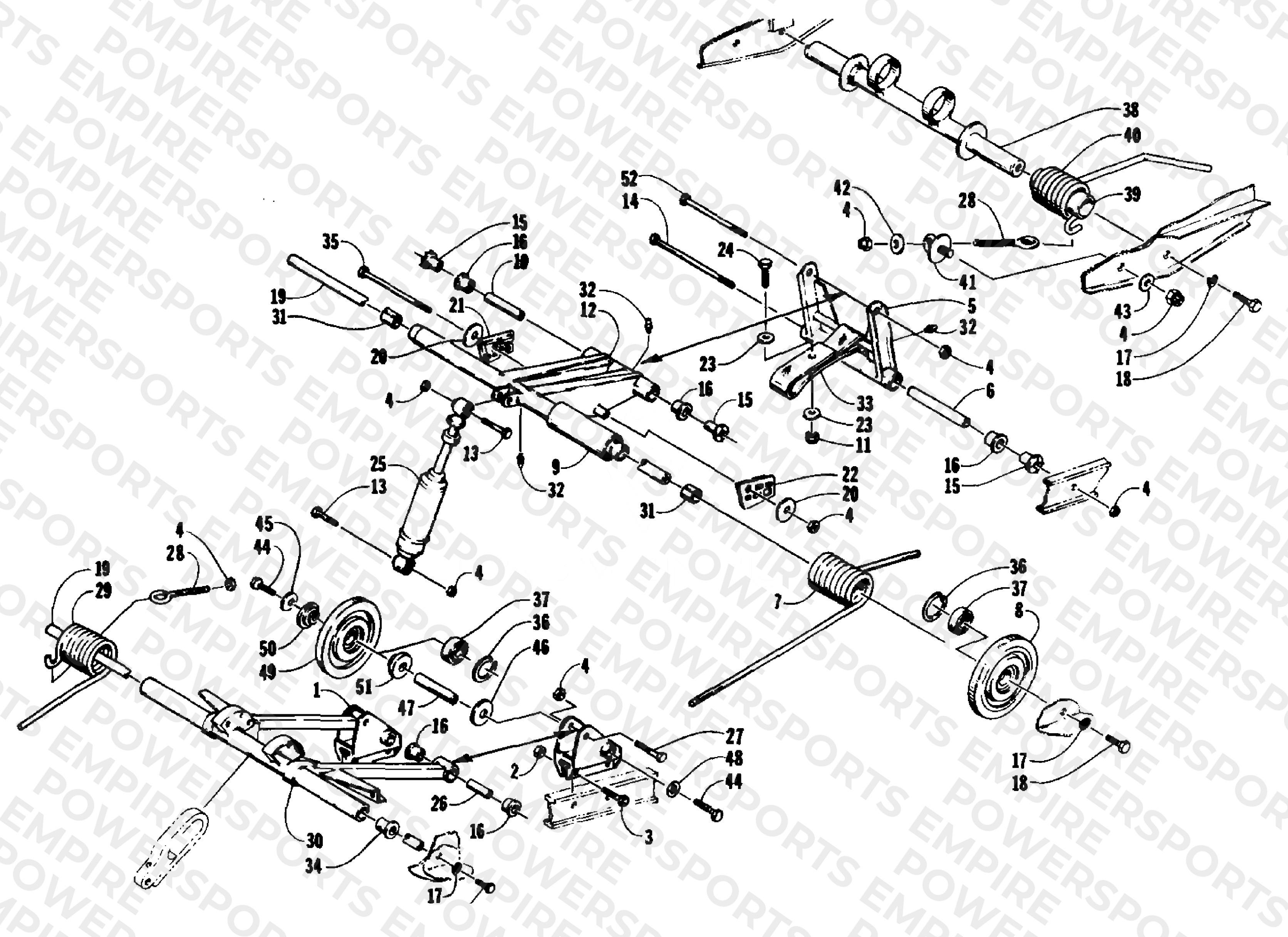 REAR SUSPENSION ARM ASSEMBLIES