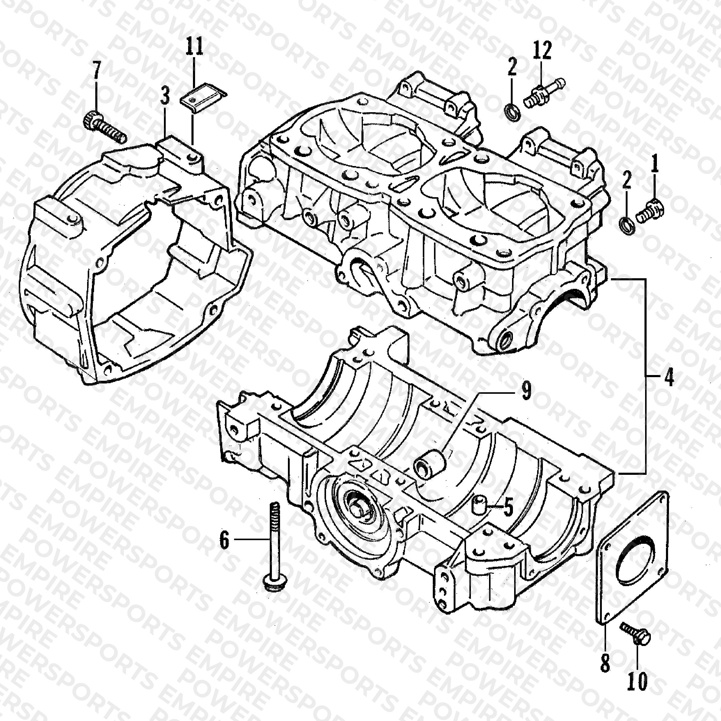 CRANKCASE ASSEMBLY