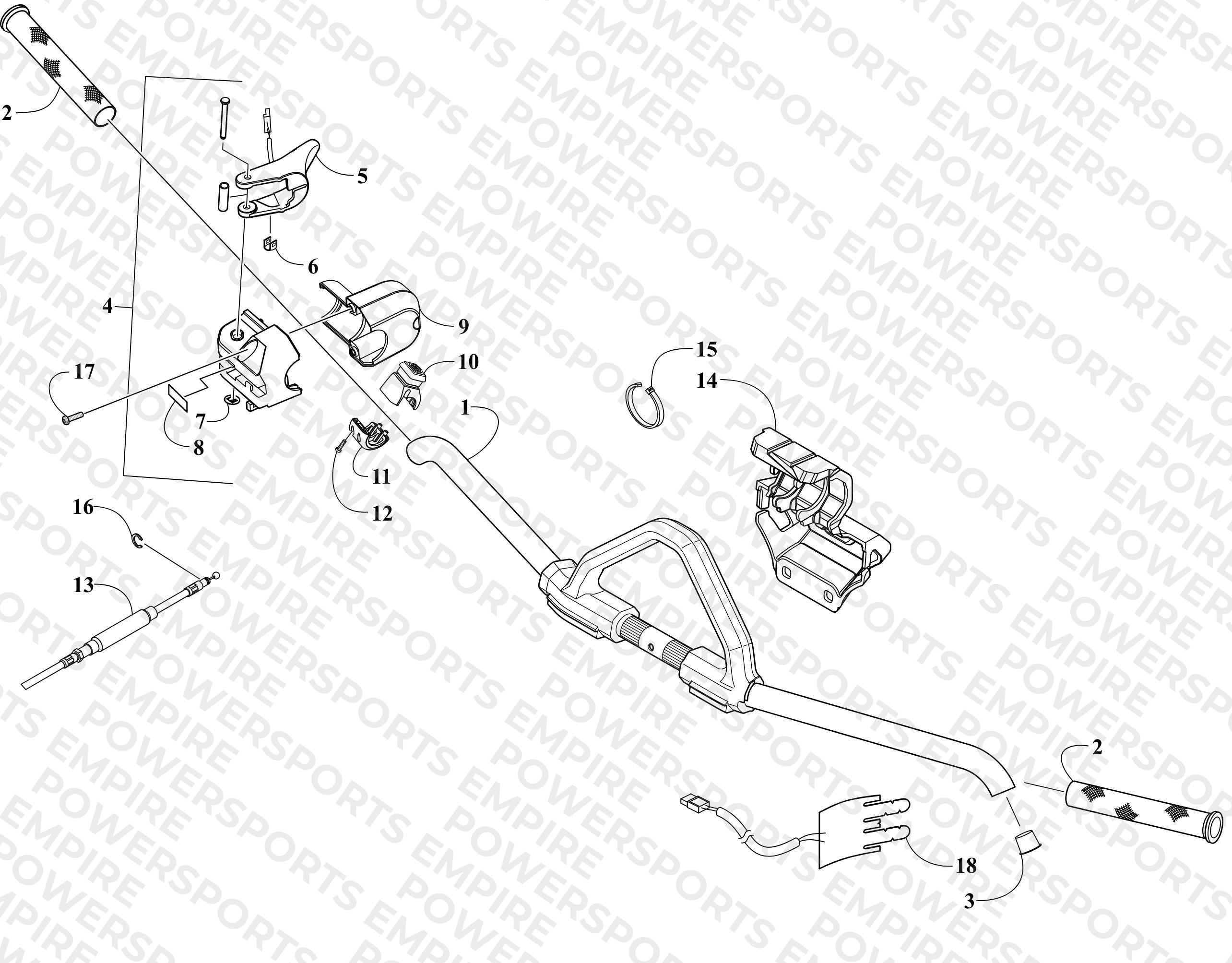 HANDLEBAR AND CONTROLS
