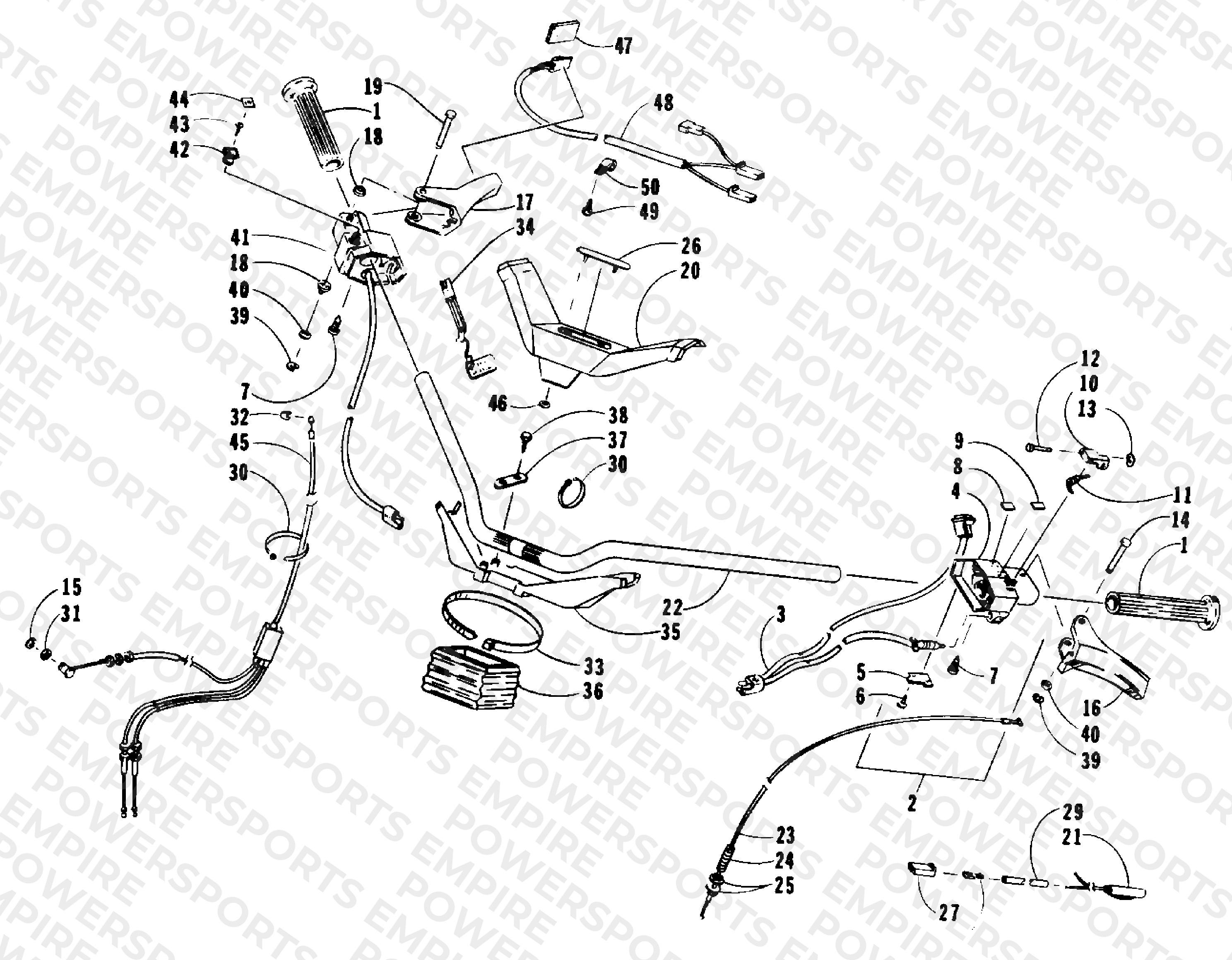 HANDLEBAR AND CONTROLS
