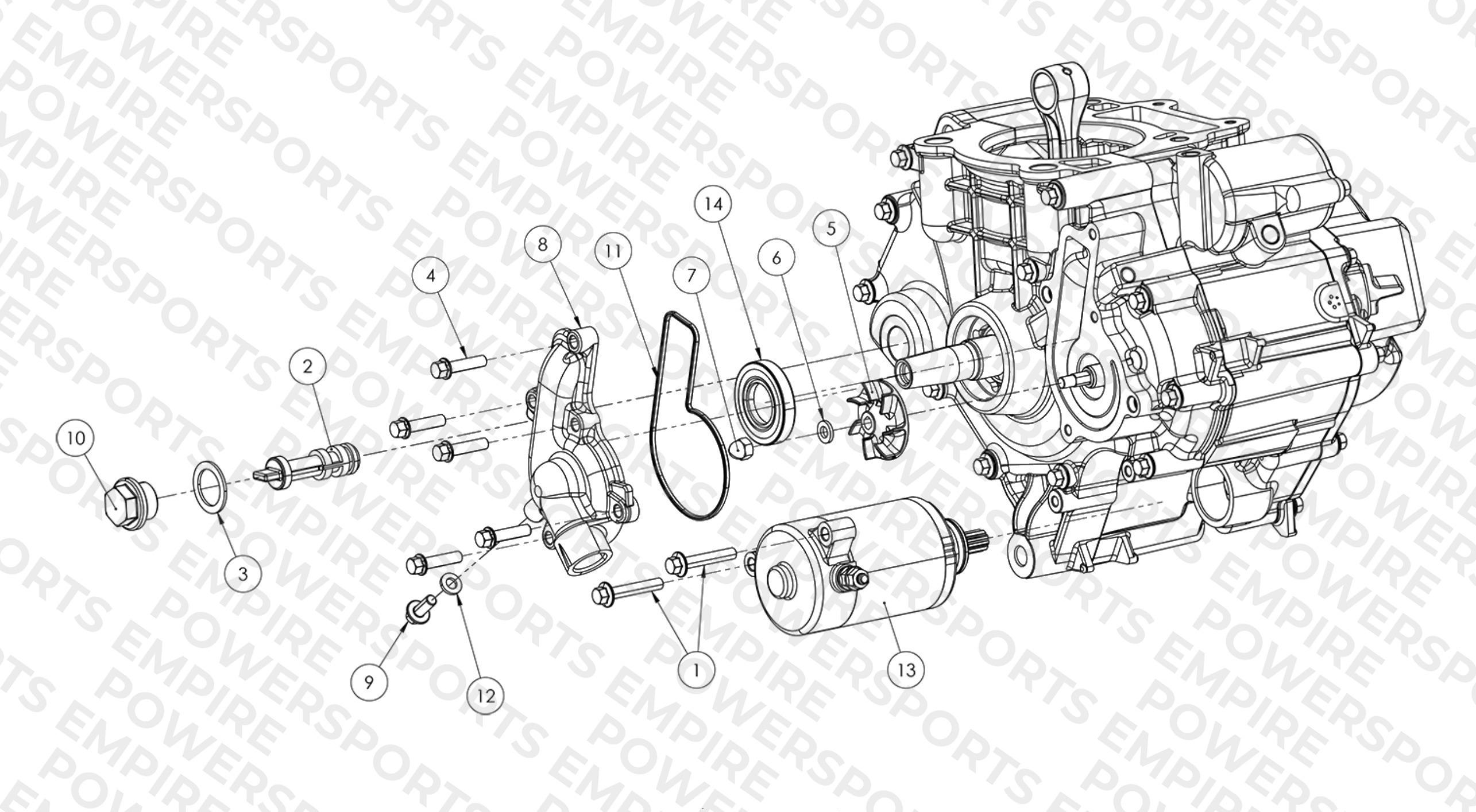 Crankcase LH Side Assy