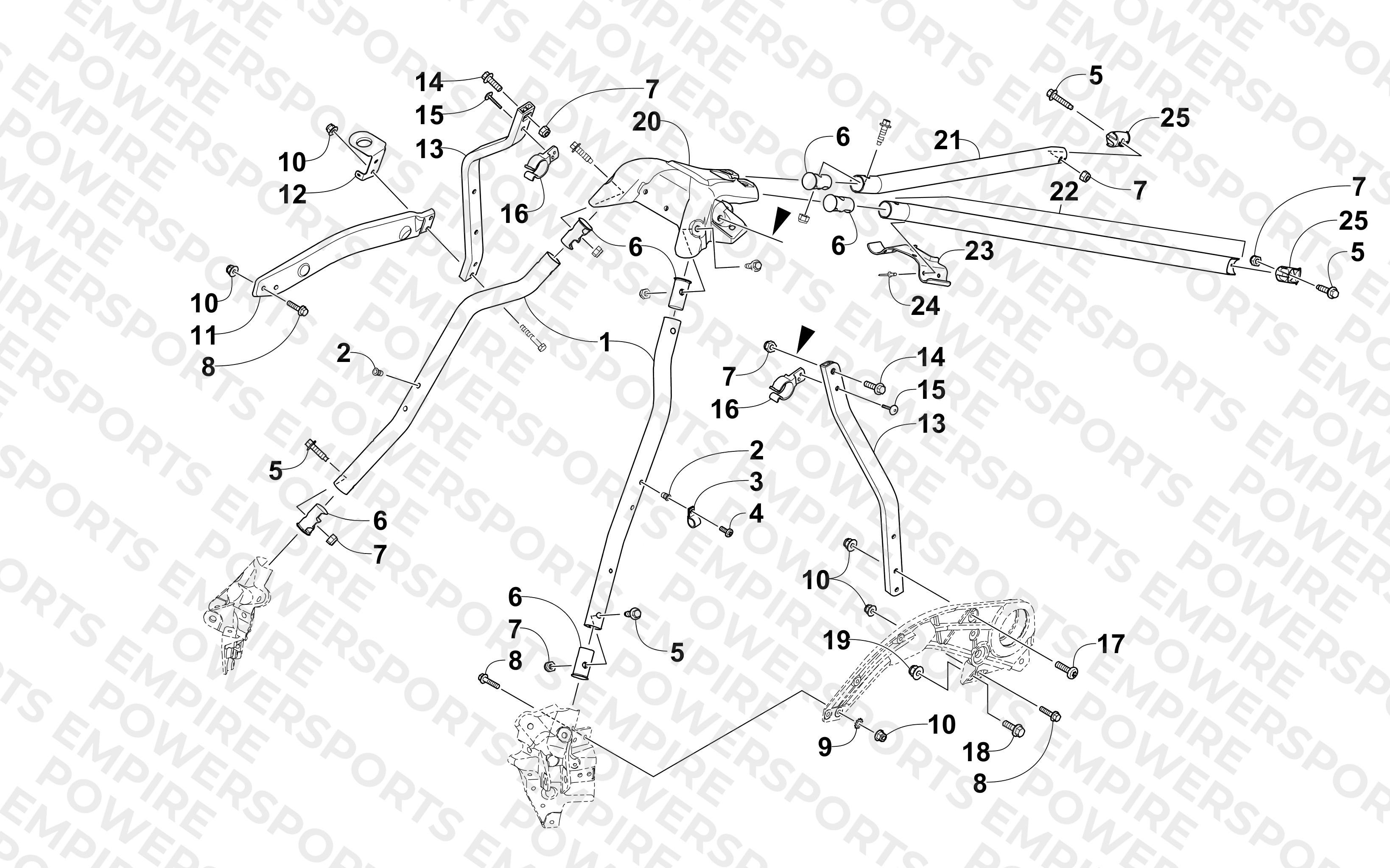 STEERING SUPPORT ASSEMBLY