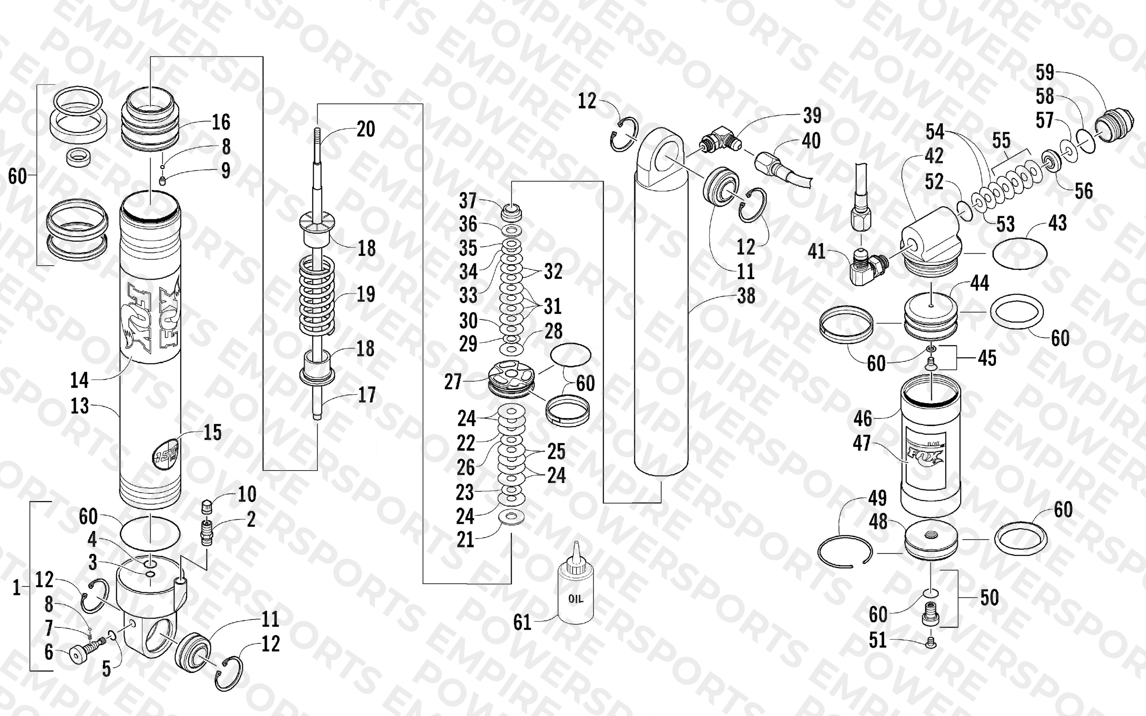 FRONT SUSPENSION SHOCK ABSORBER