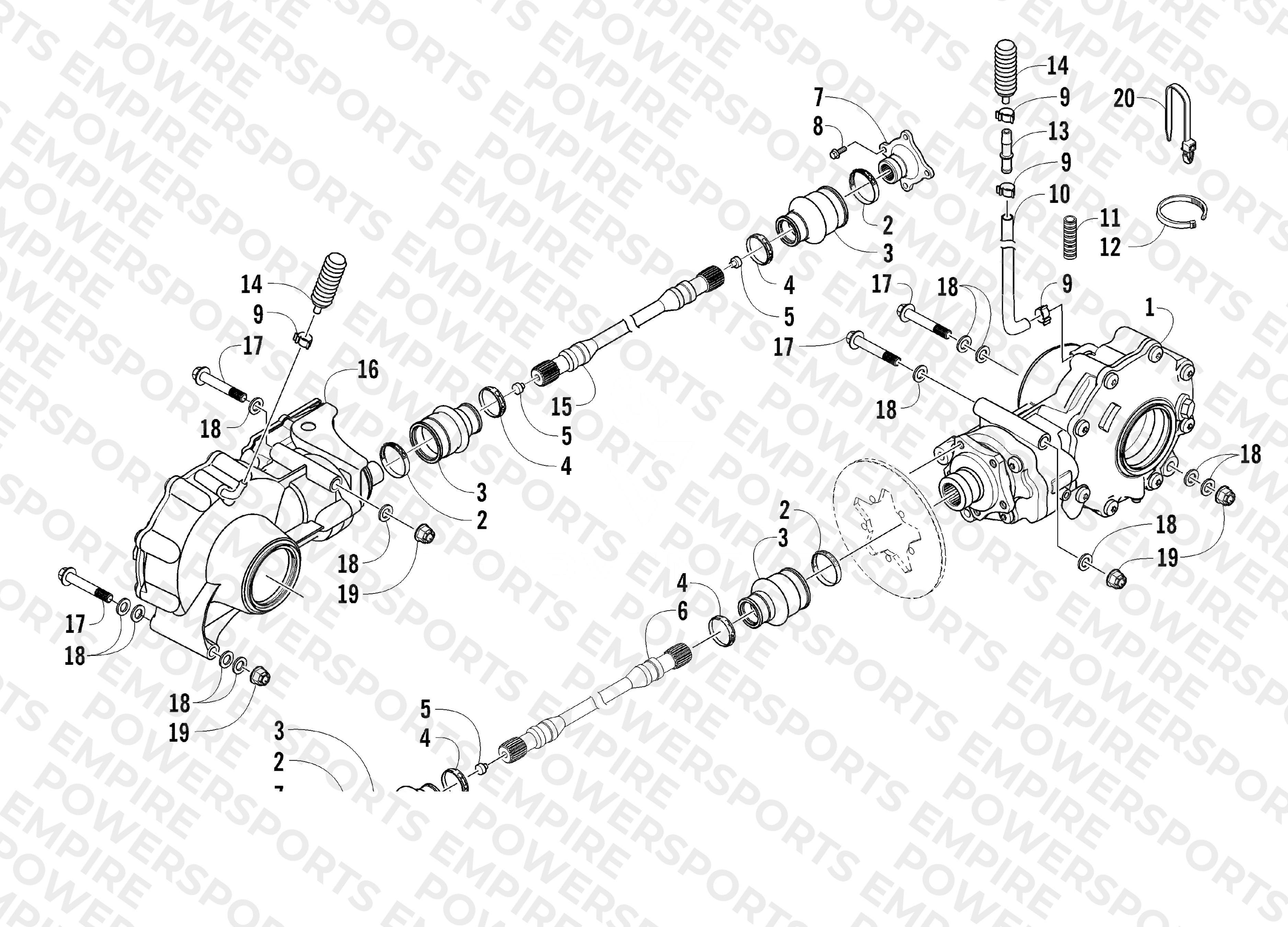 DRIVE TRAIN ASSEMBLY