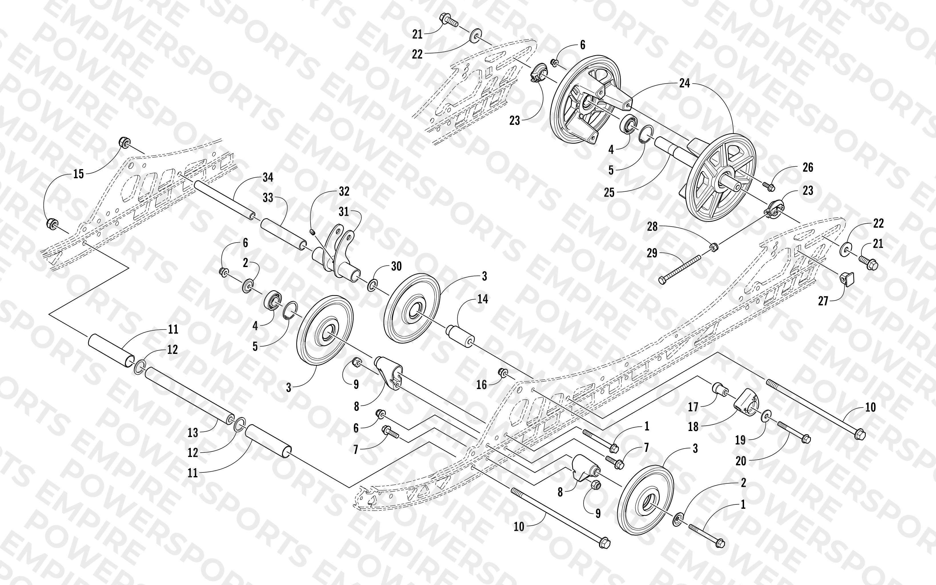 IDLER WHEEL ASSEMBLY