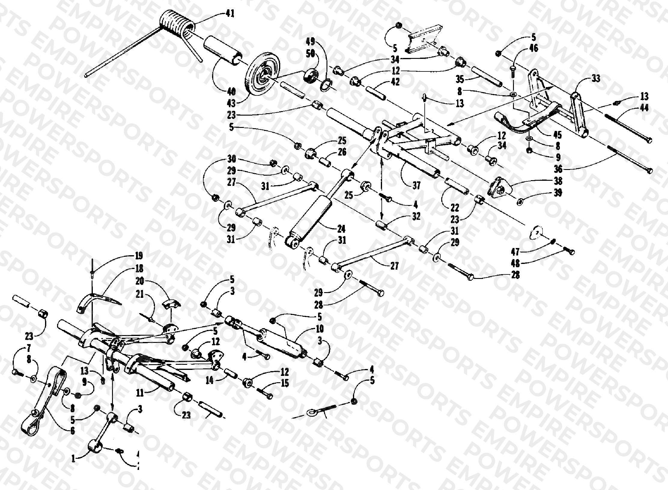 REAR SUSPENSION ARM ASSEMBLIES