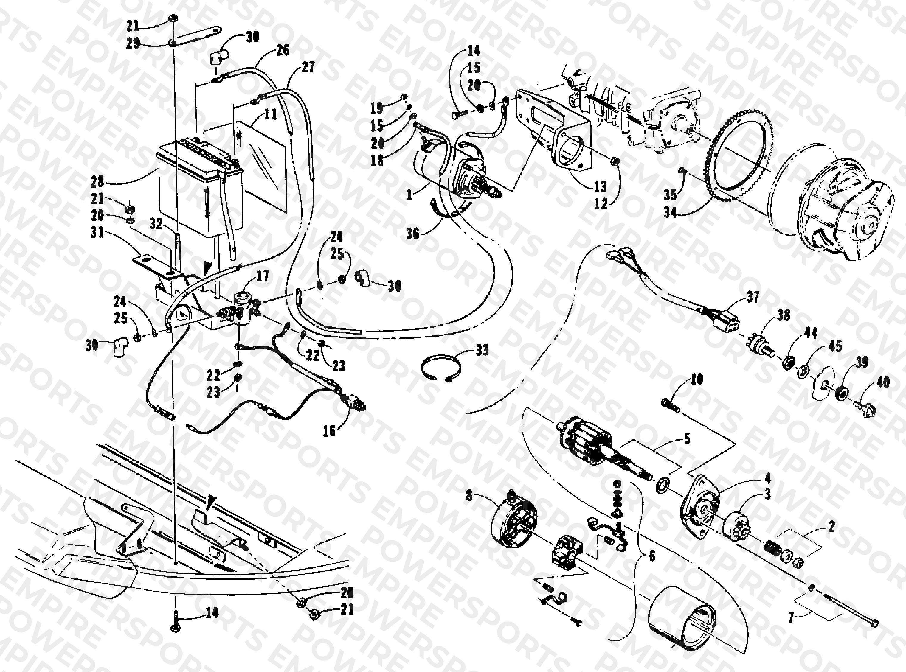 ELECTRIC START ASSEMBLY