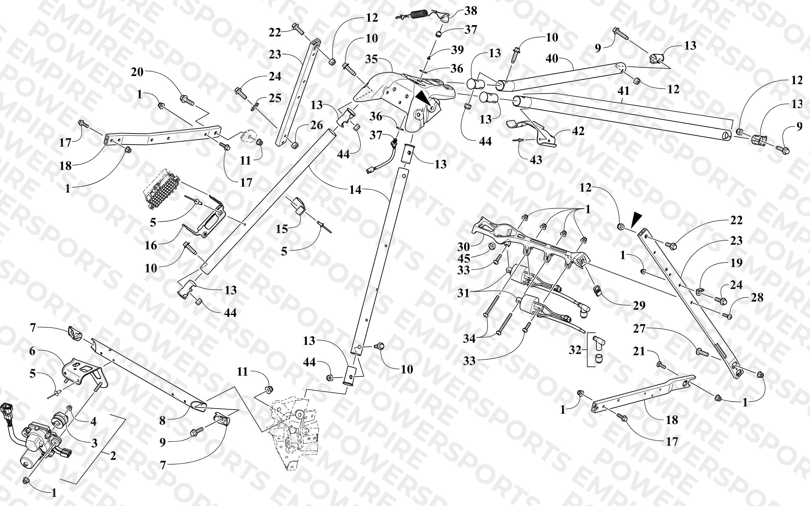 STEERING SUPPORT ASSEMBLY
