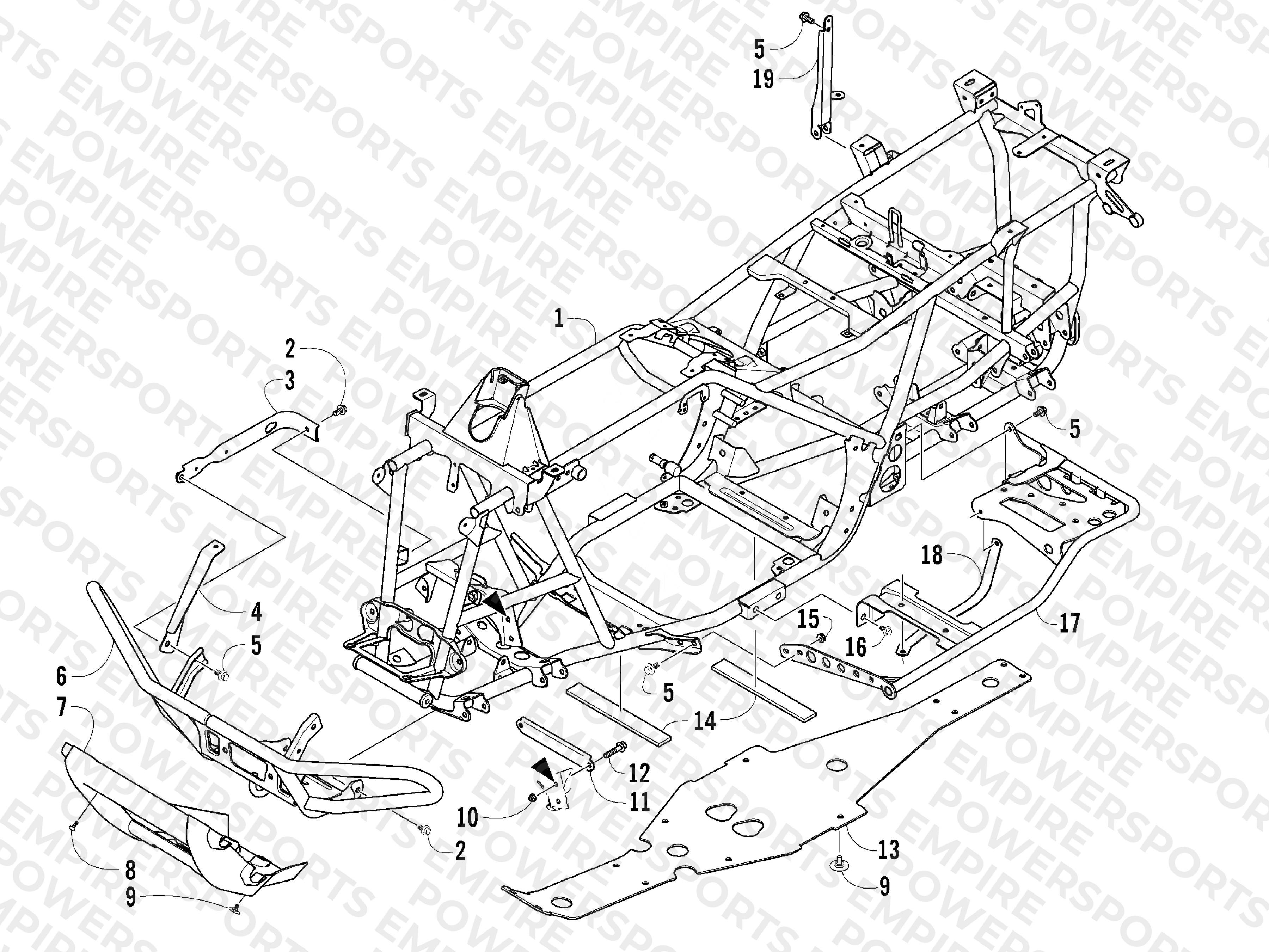 FRAME AND RELATED PARTS