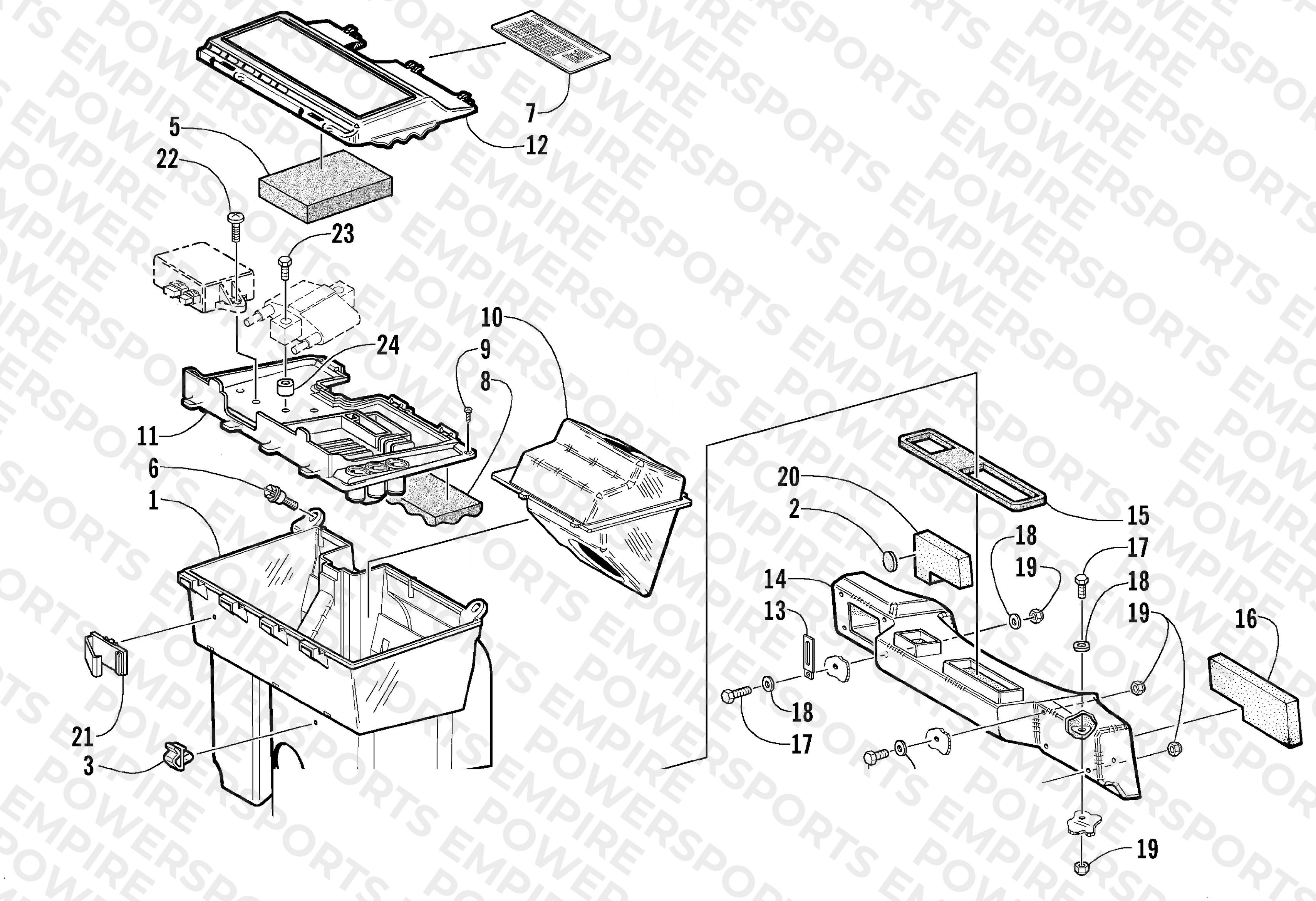 AIR SILENCER ASSEMBLY