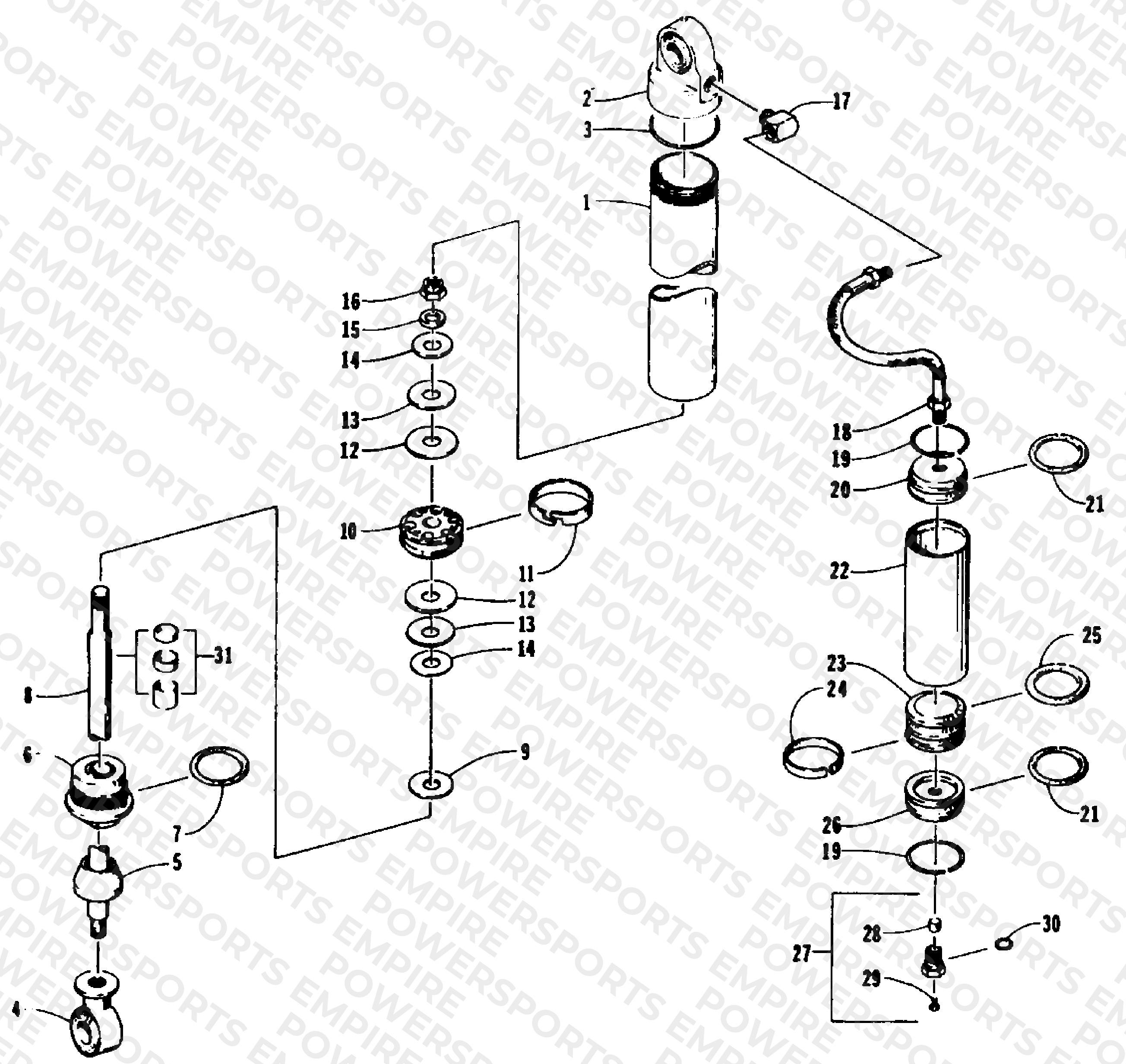 FRONT SUSPENSION SHOCK ABSORBER
