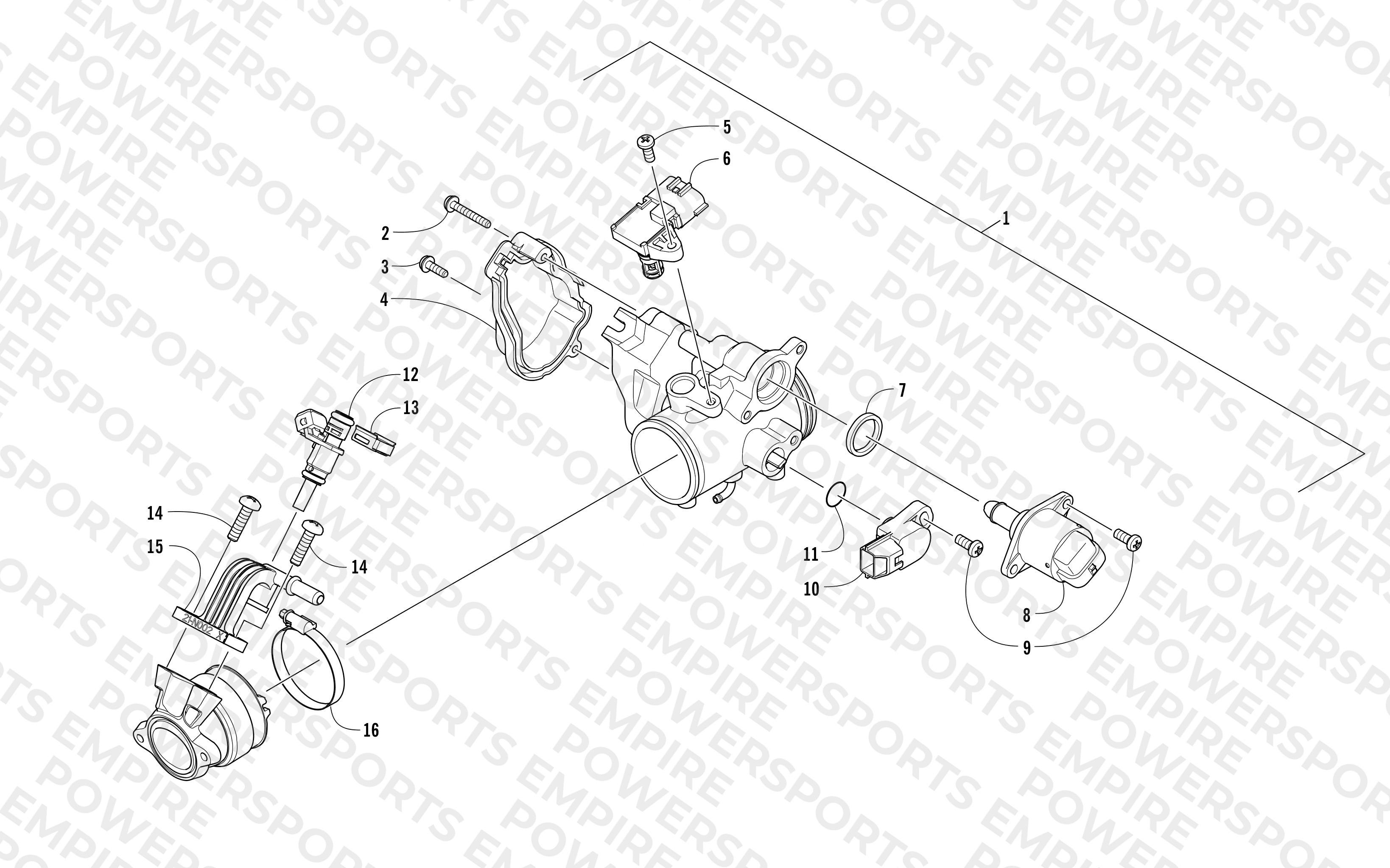 THROTTLE BODY ASSEMBLY