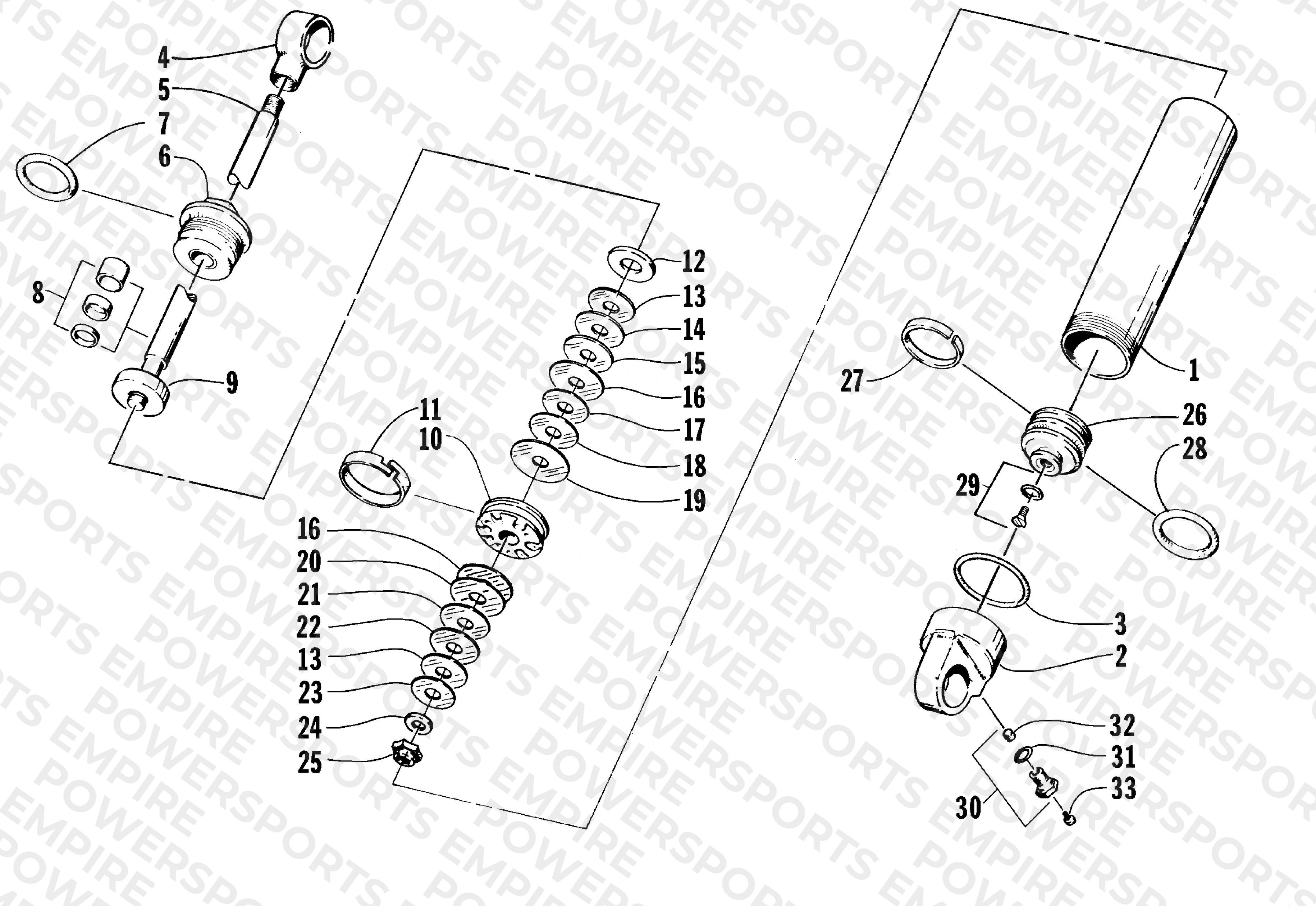 REAR SUSPENSION - REAR ARM SHOCK ABSORBER
