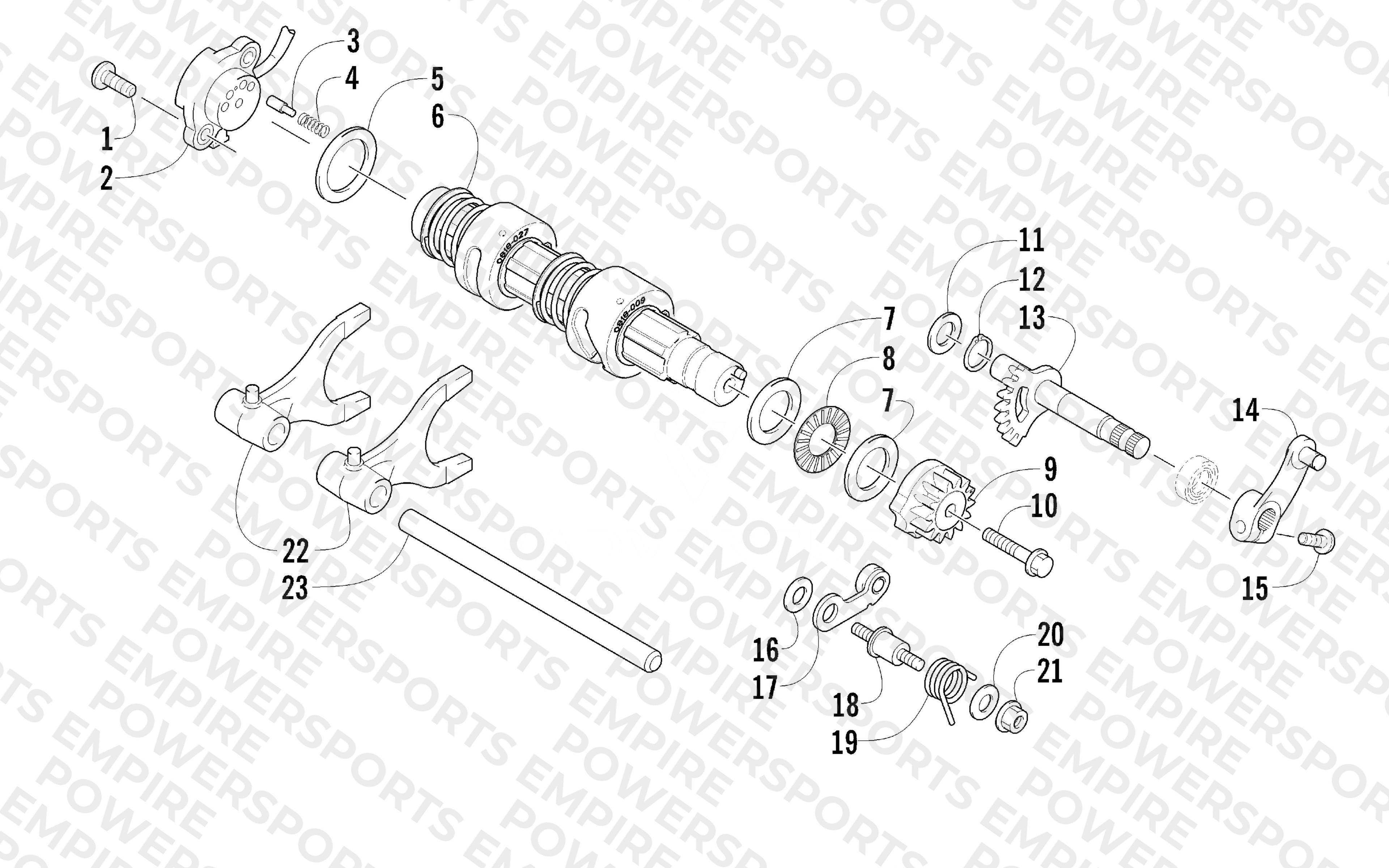 GEAR SHIFTING ASSEMBLY