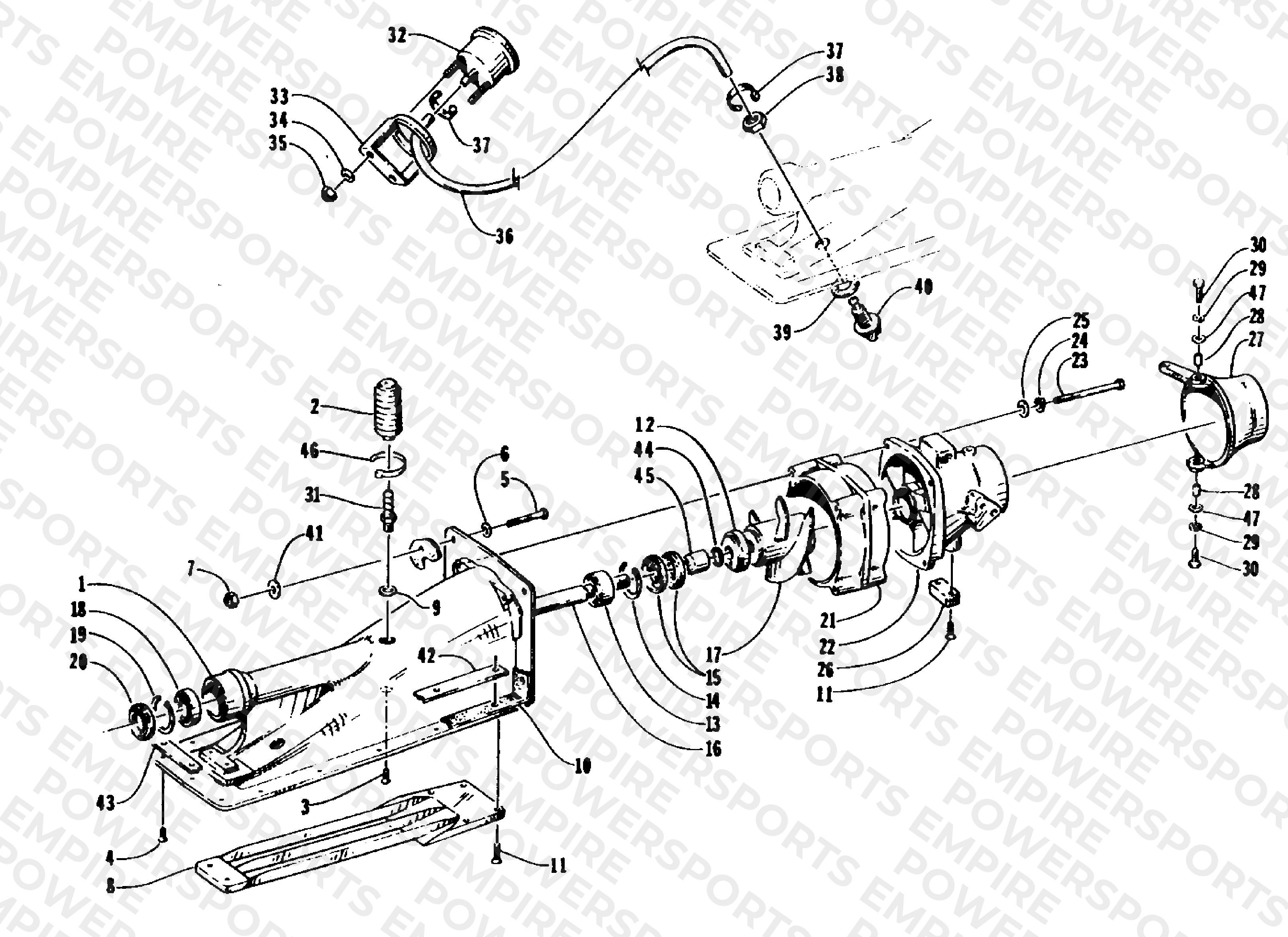 IMPELLER DRIVE ASSEMBLY