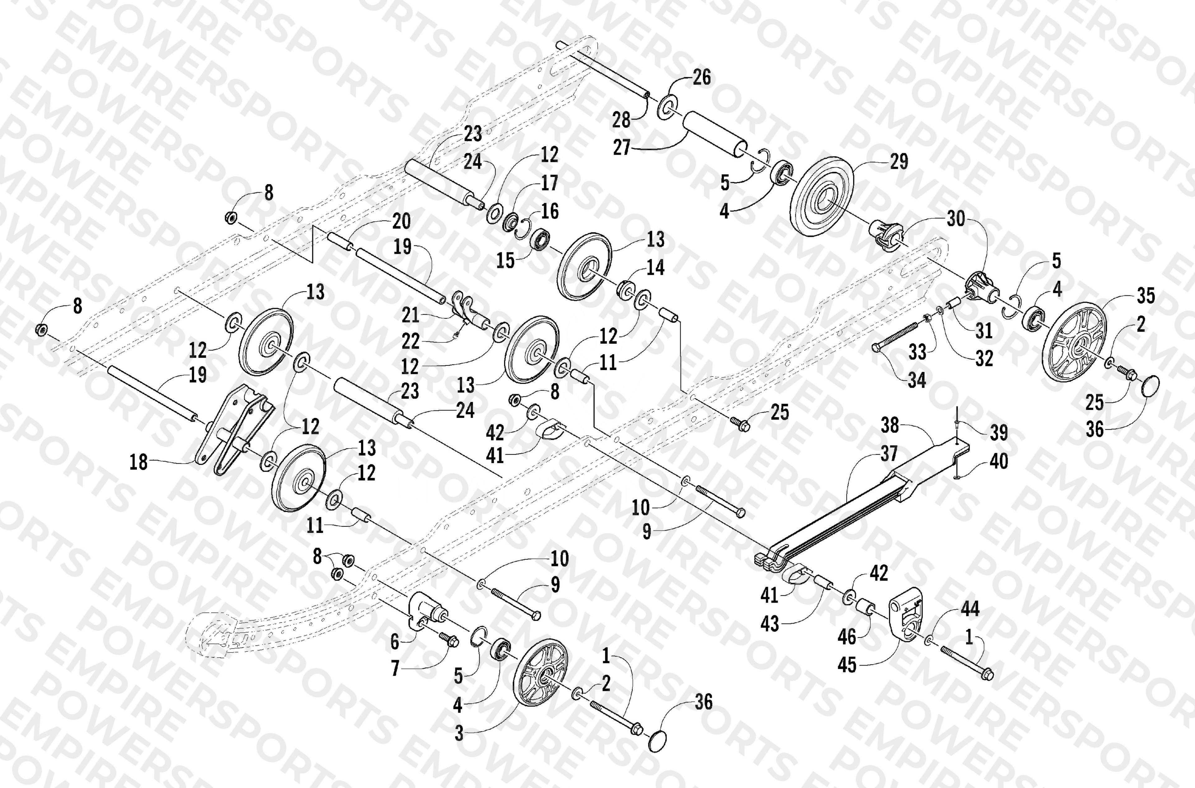 IDLER WHEEL ASSEMBLY