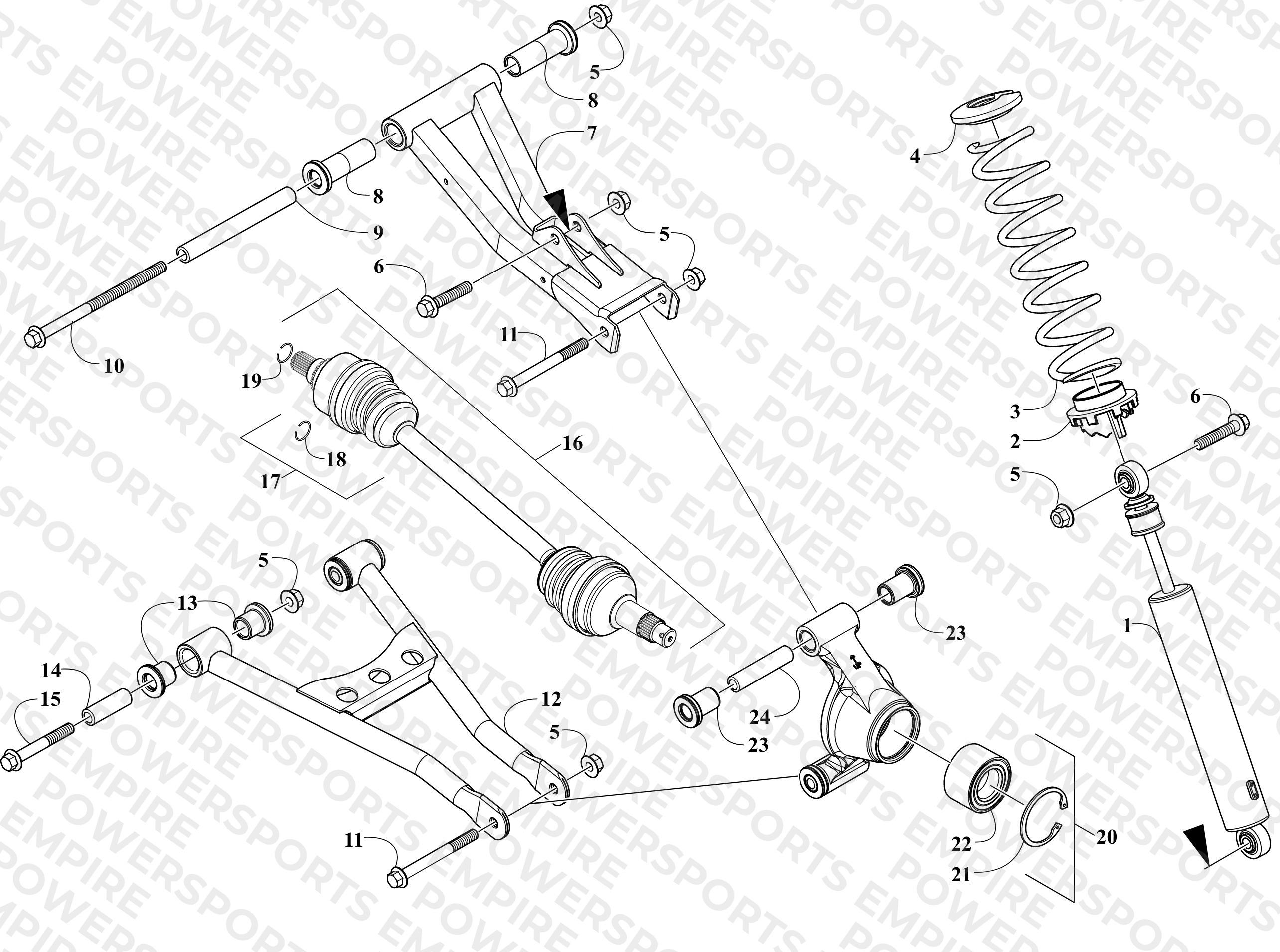 REAR SUSPENSION ASSEMBLY
