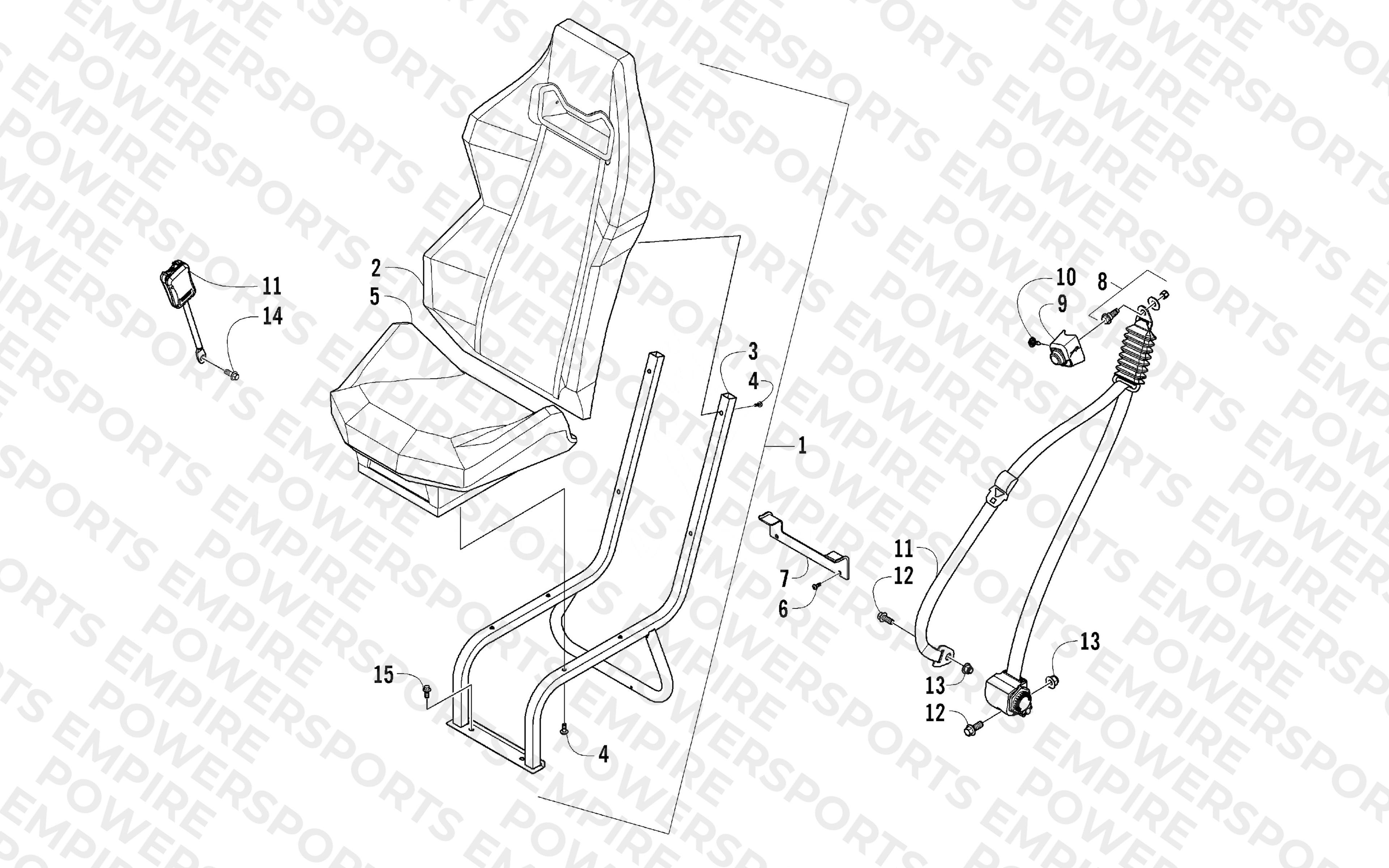 REAR SEAT ASSEMBLY