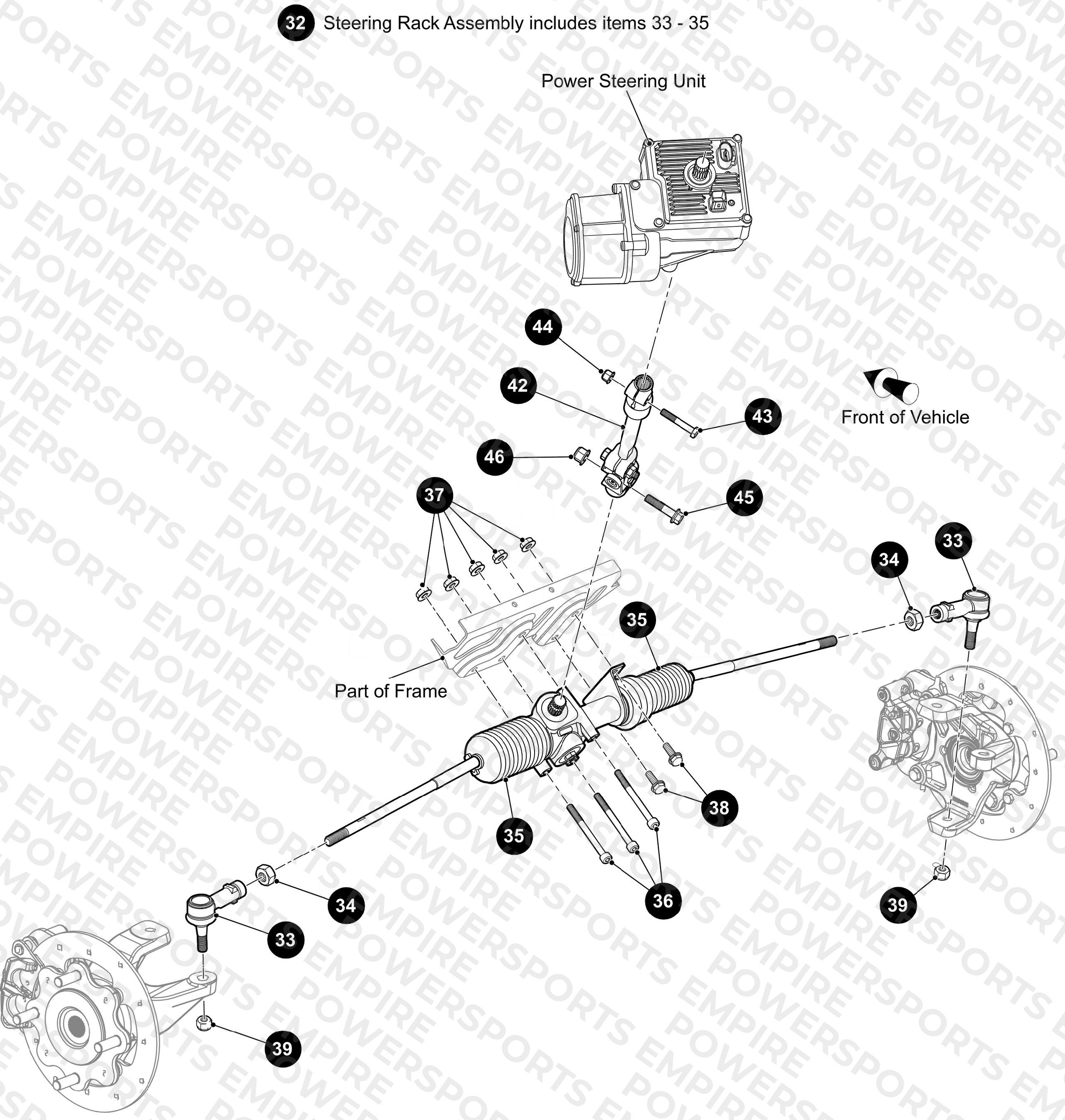 STEERING RACK ASSEMBLY