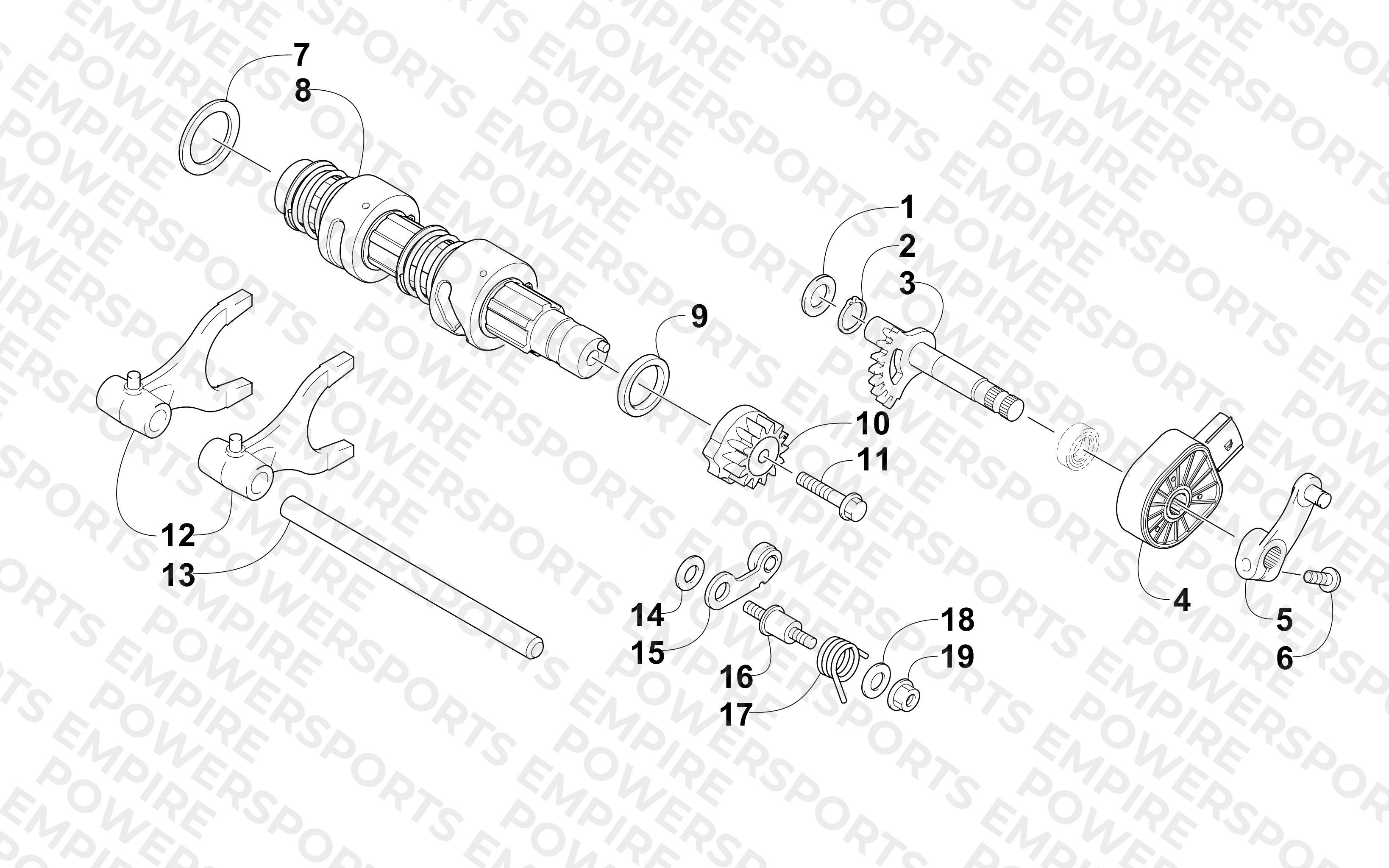 GEAR SHIFTING ASSEMBLY