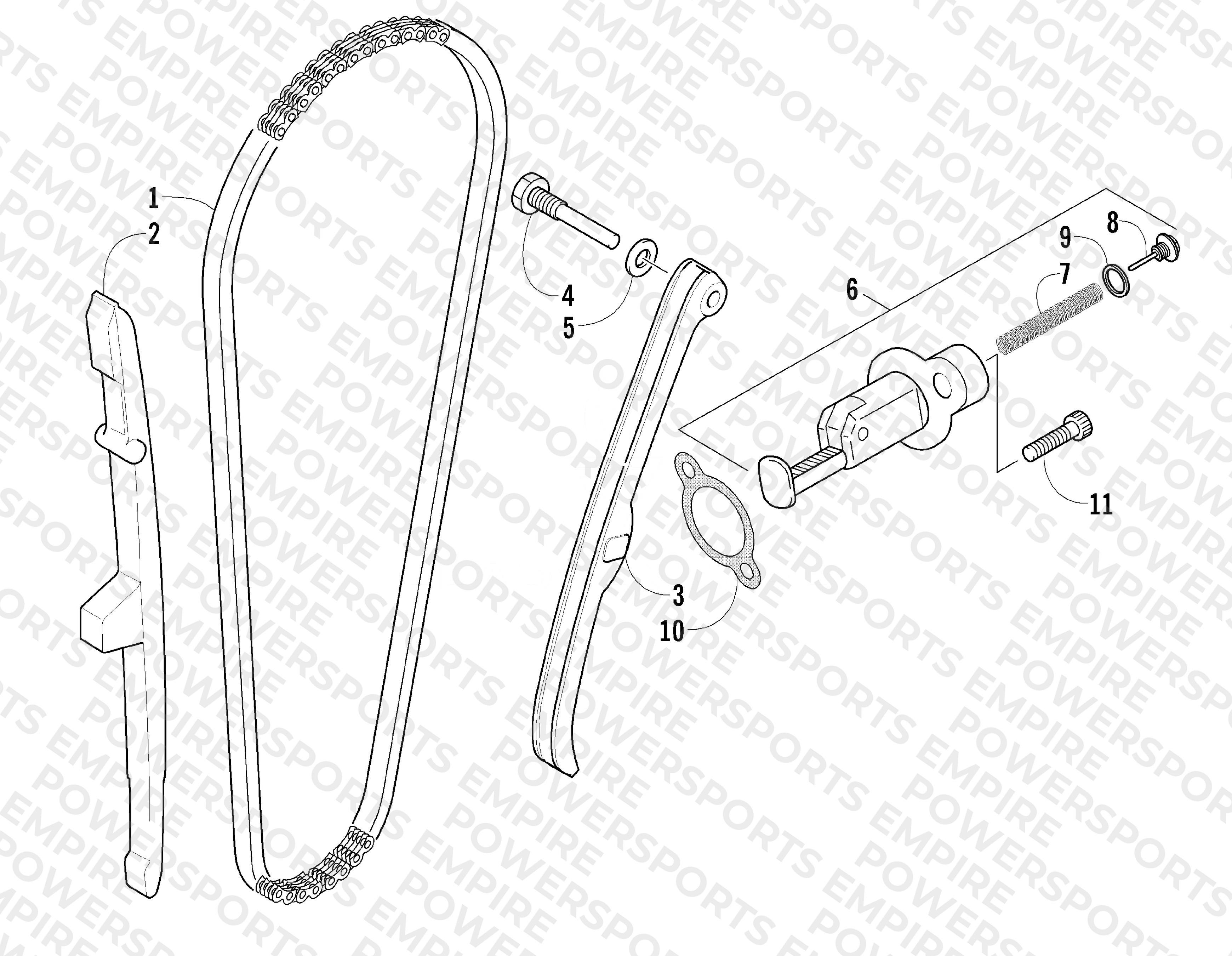 CAM CHAIN ASSEMBLY