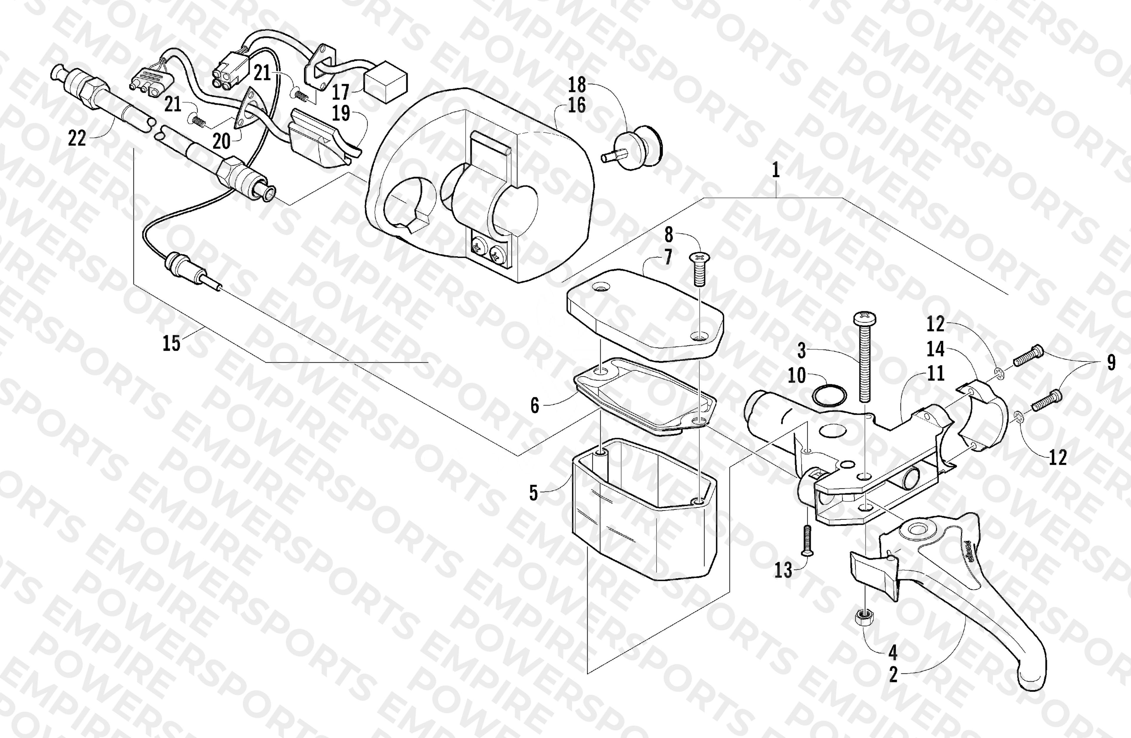 HYDRAULIC BRAKE CONTROL ASSEMBLY
