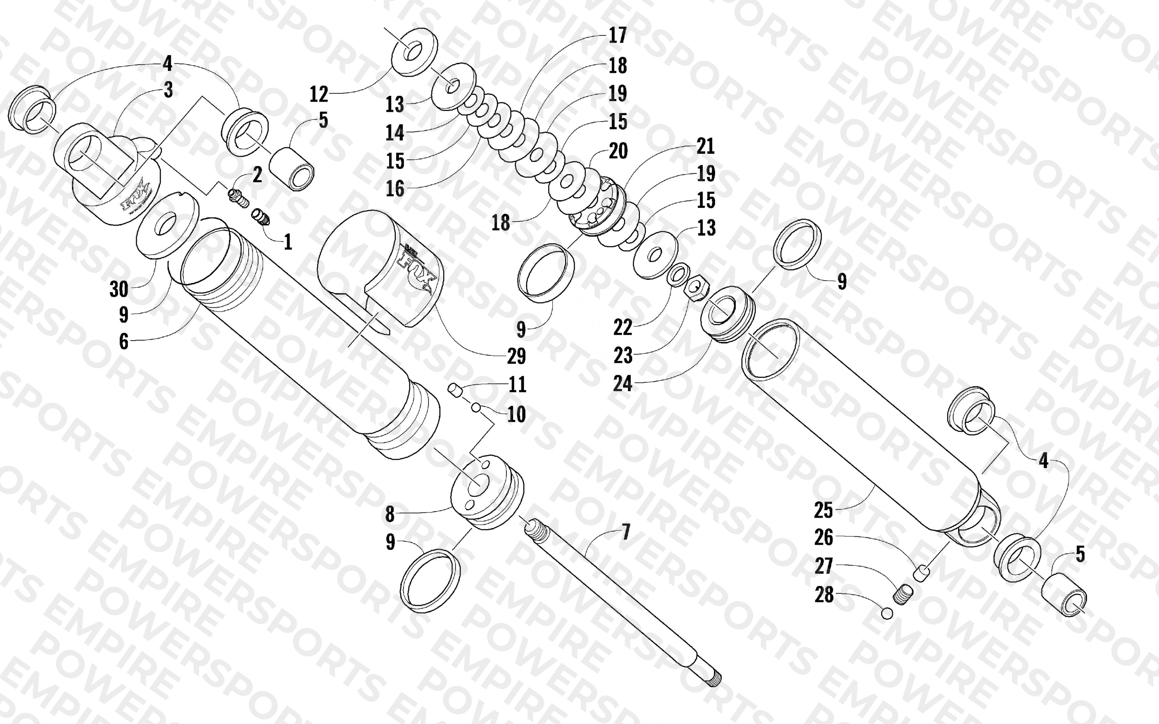 FRONT SUSPENSION SHOCK ABSORBER
