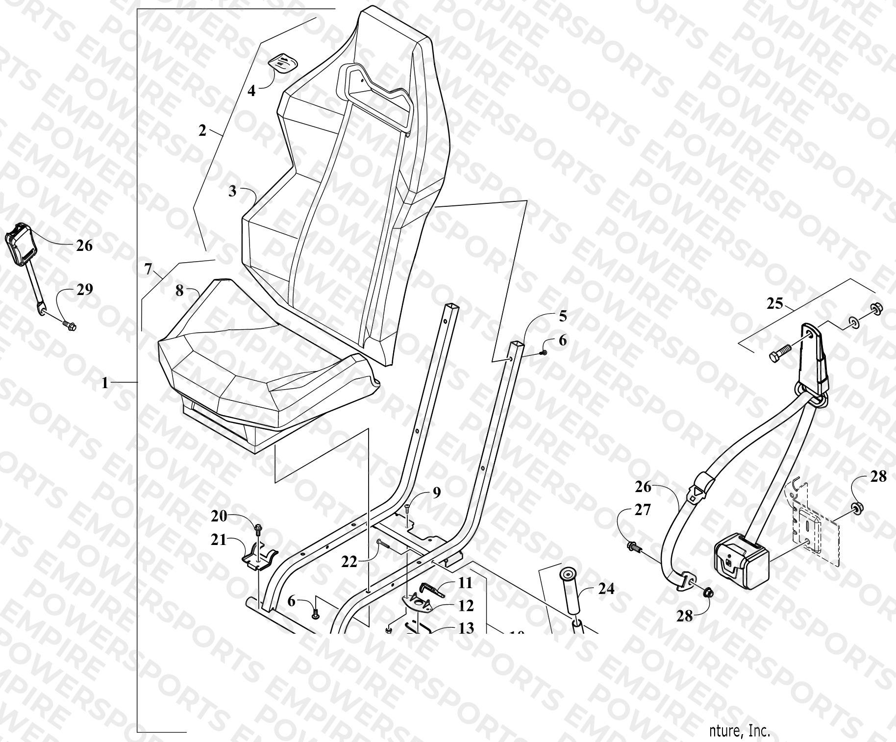FRONT SEAT ASSEMBLY