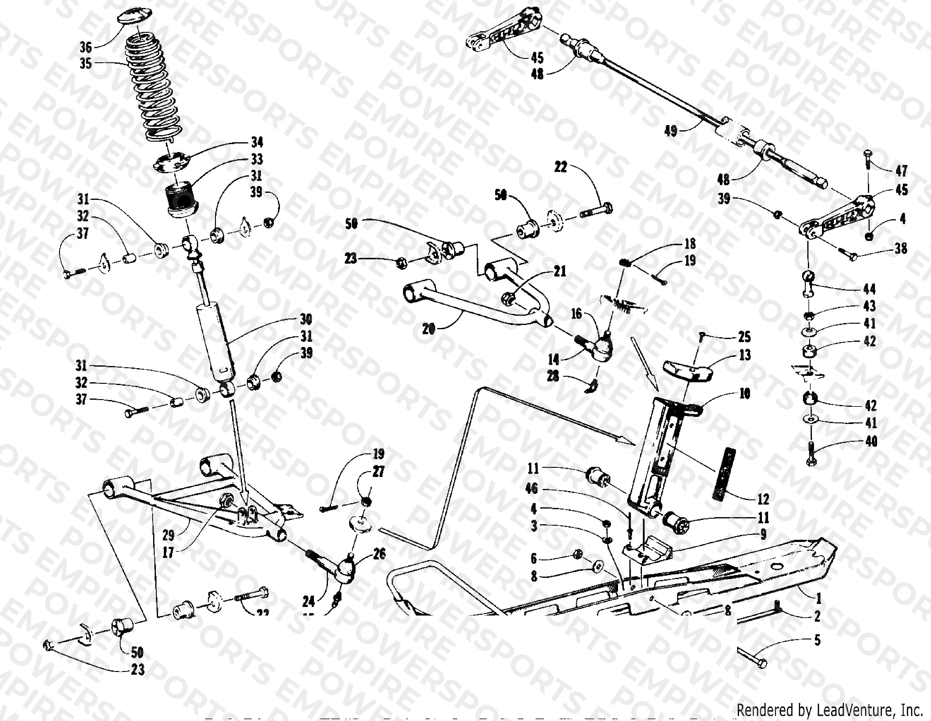 SKI AND FRONT SUSPENSION
