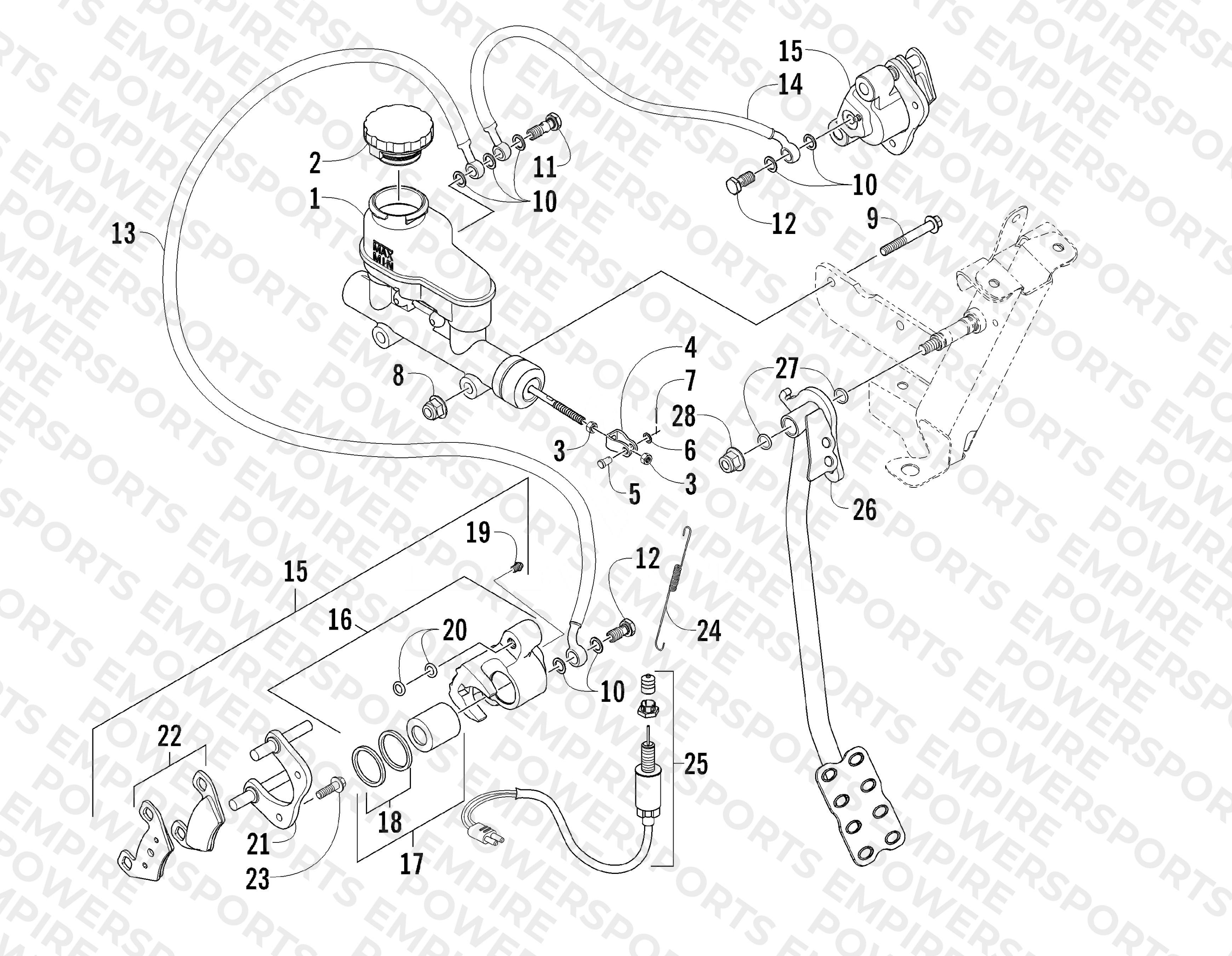 FRONT BRAKE ASSEMBLY
