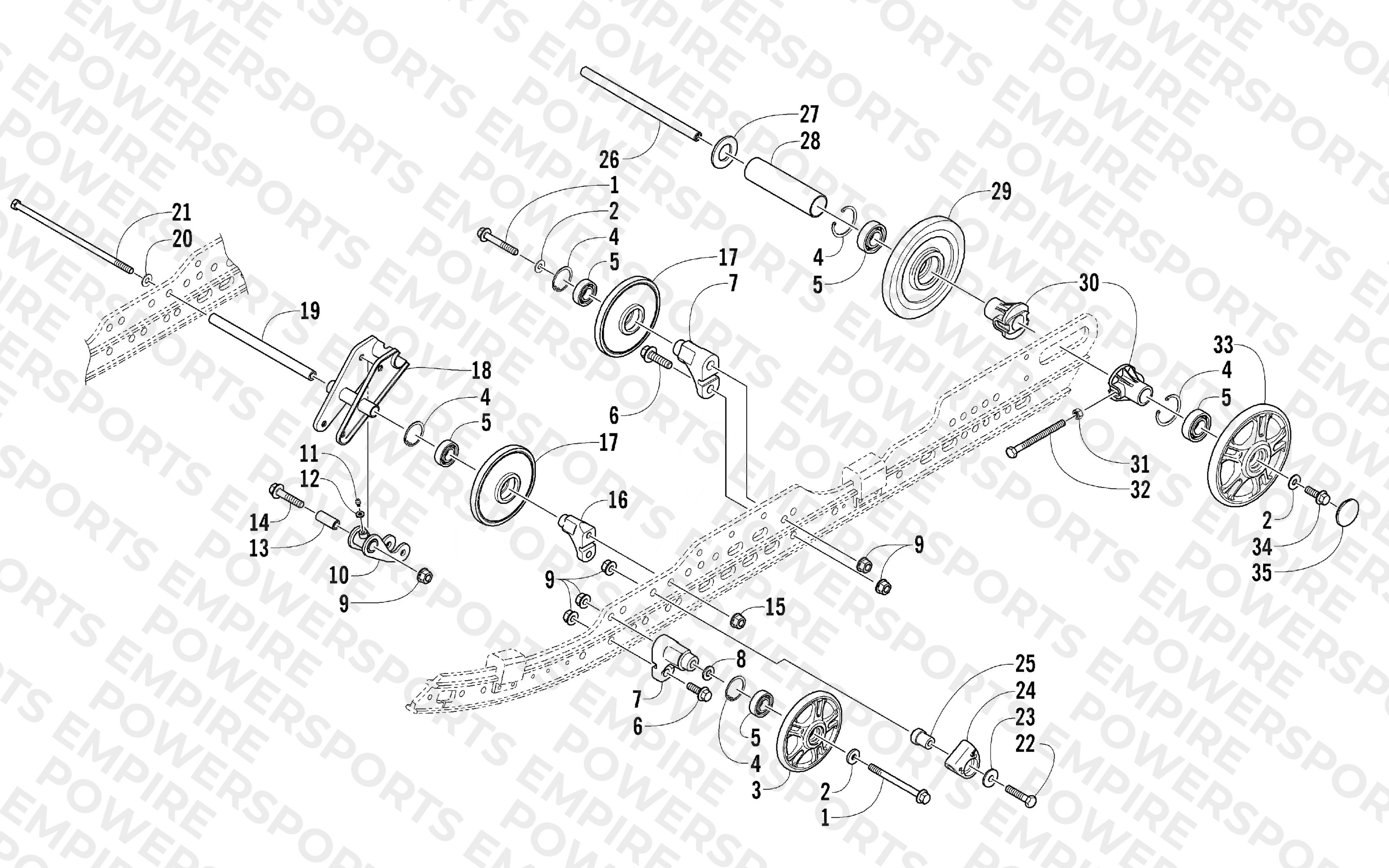 IDLER WHEEL ASSEMBLY