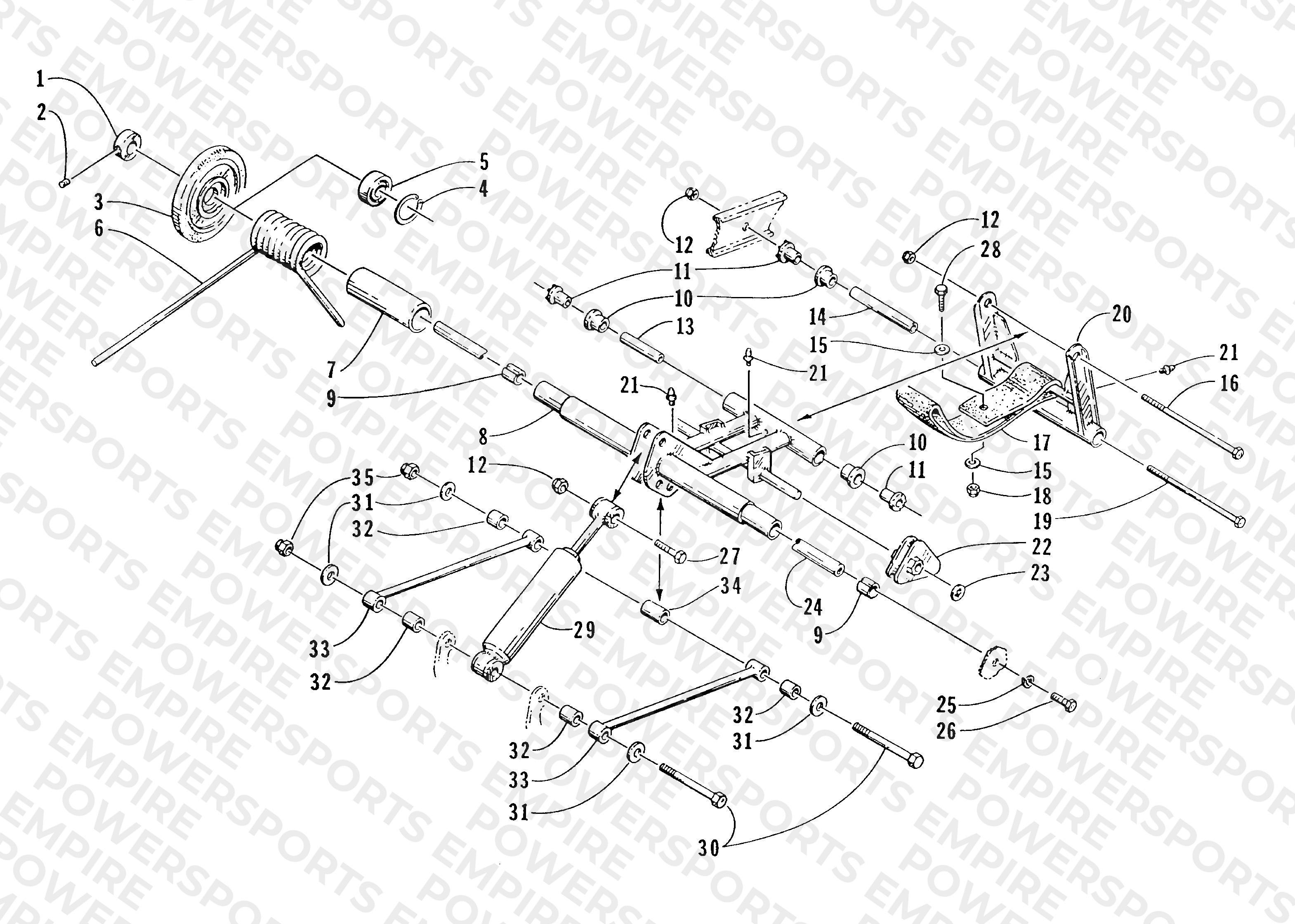 REAR SUSPENSION - REAR ARM ASSEMBLY