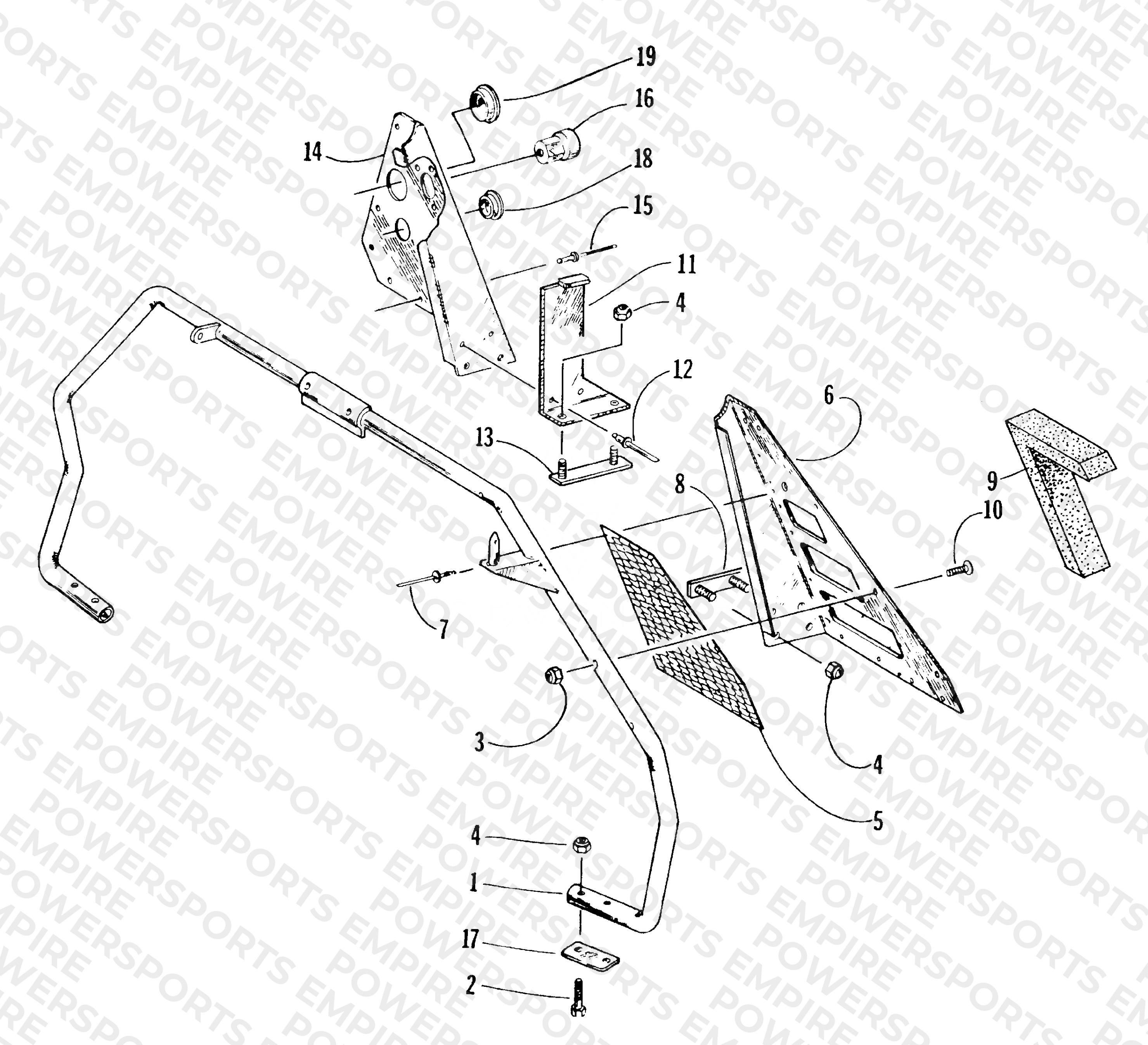 STEERING SUPPORT ASSEMBLY